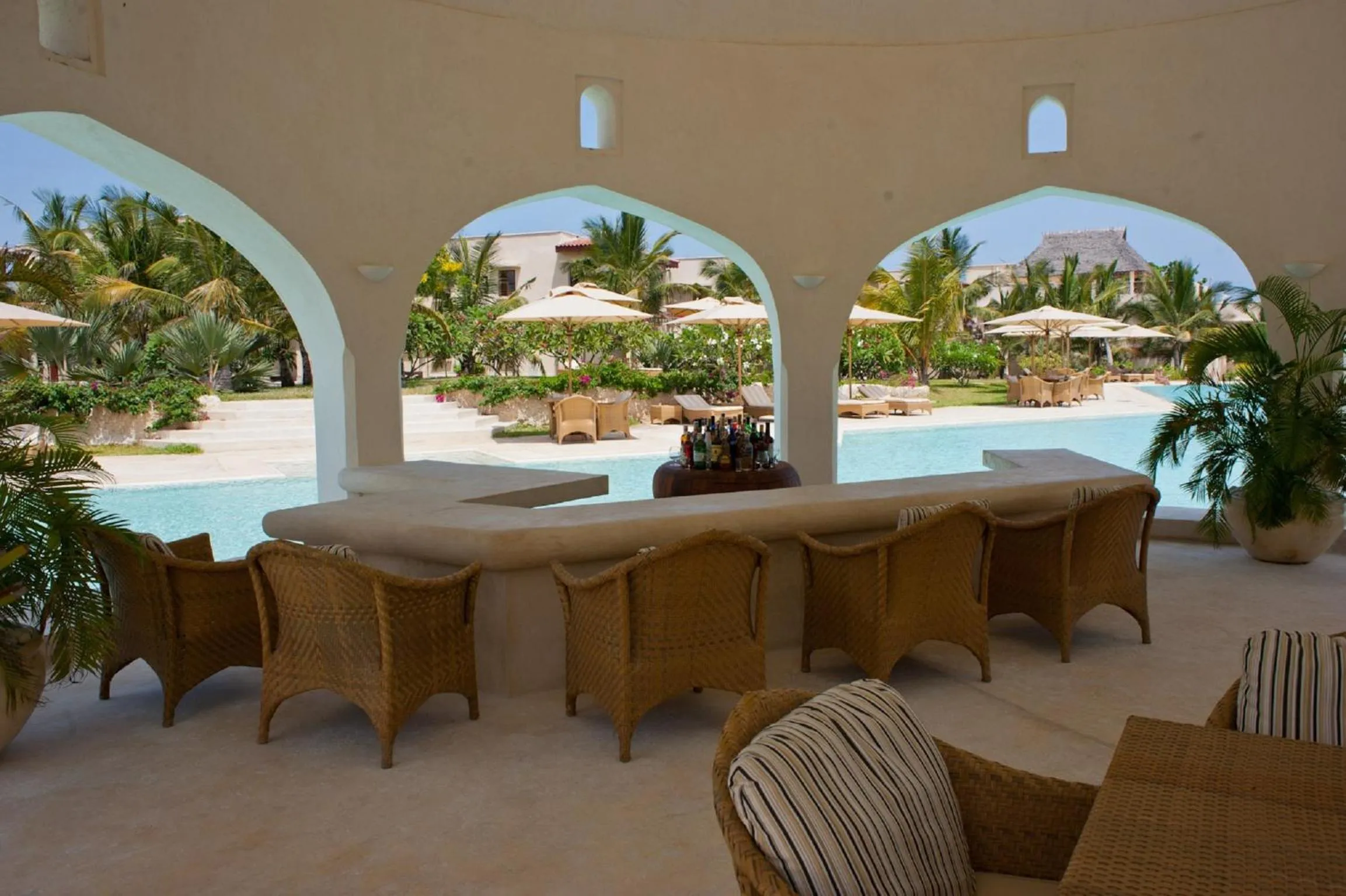 Patio in Swahili Beach