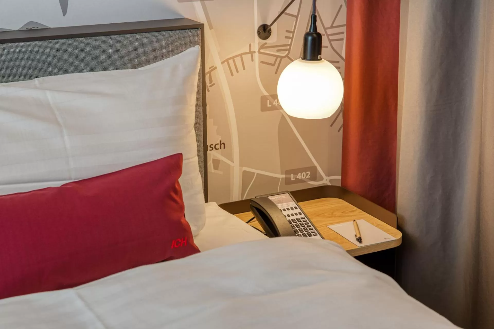 Photo of the whole room, Bed in IntercityHotel Berlin Airport BER Terminal 1 & 2