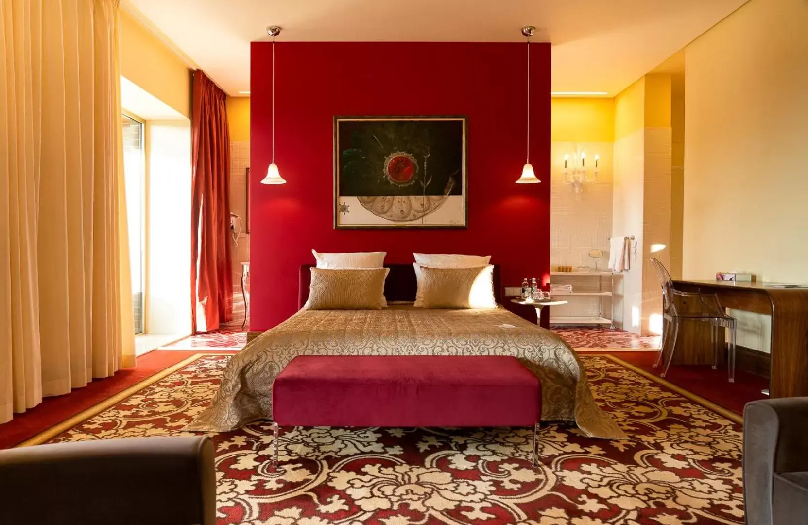 Ruby Deluxe Double Room with Spa Access in Harmony Park Hotel & SPA Ruby Deluxe Double Room with Spa Access in Harmony Park Hotel & SPA