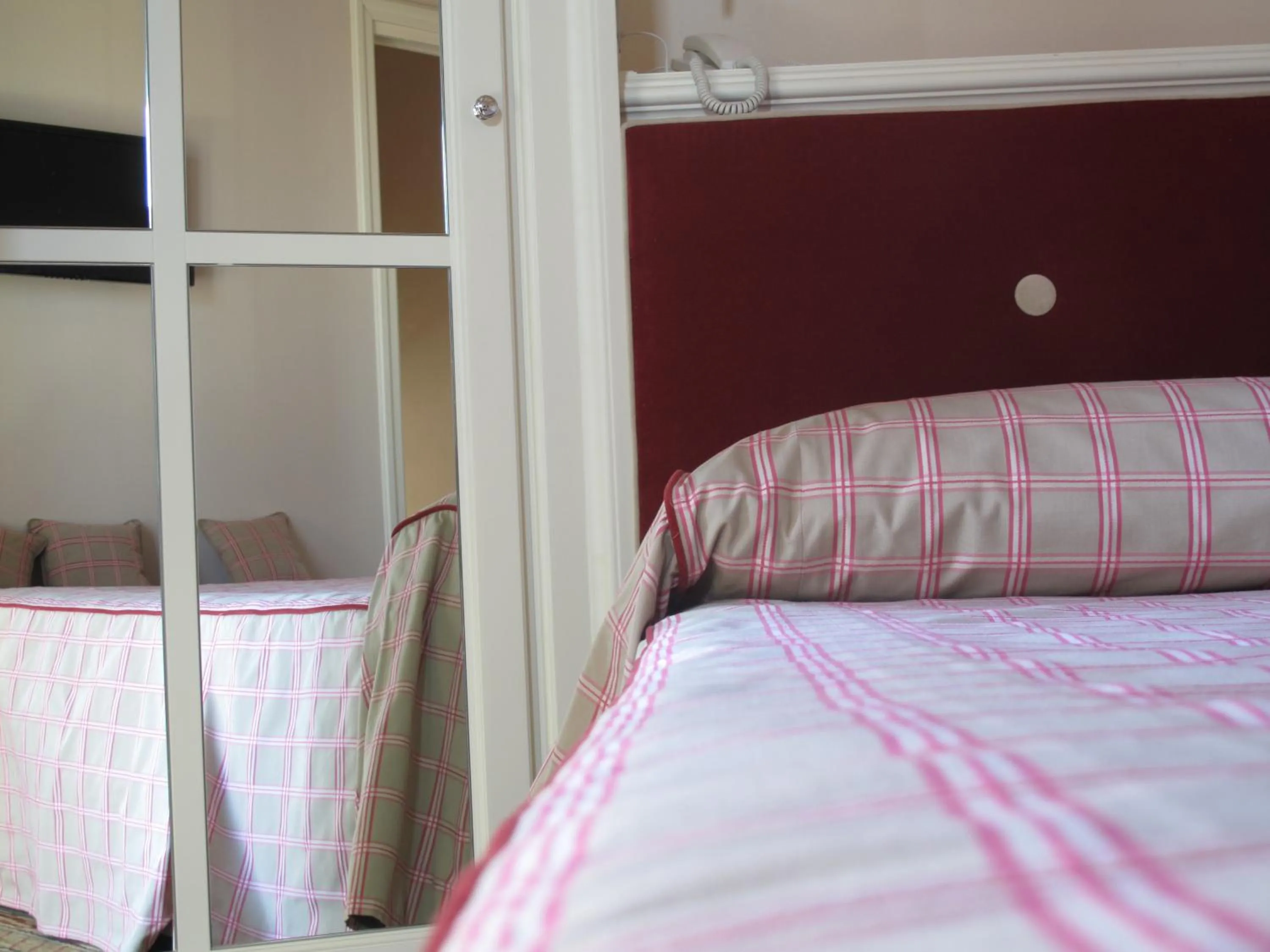 Decorative detail, Bed in Hotel Patria