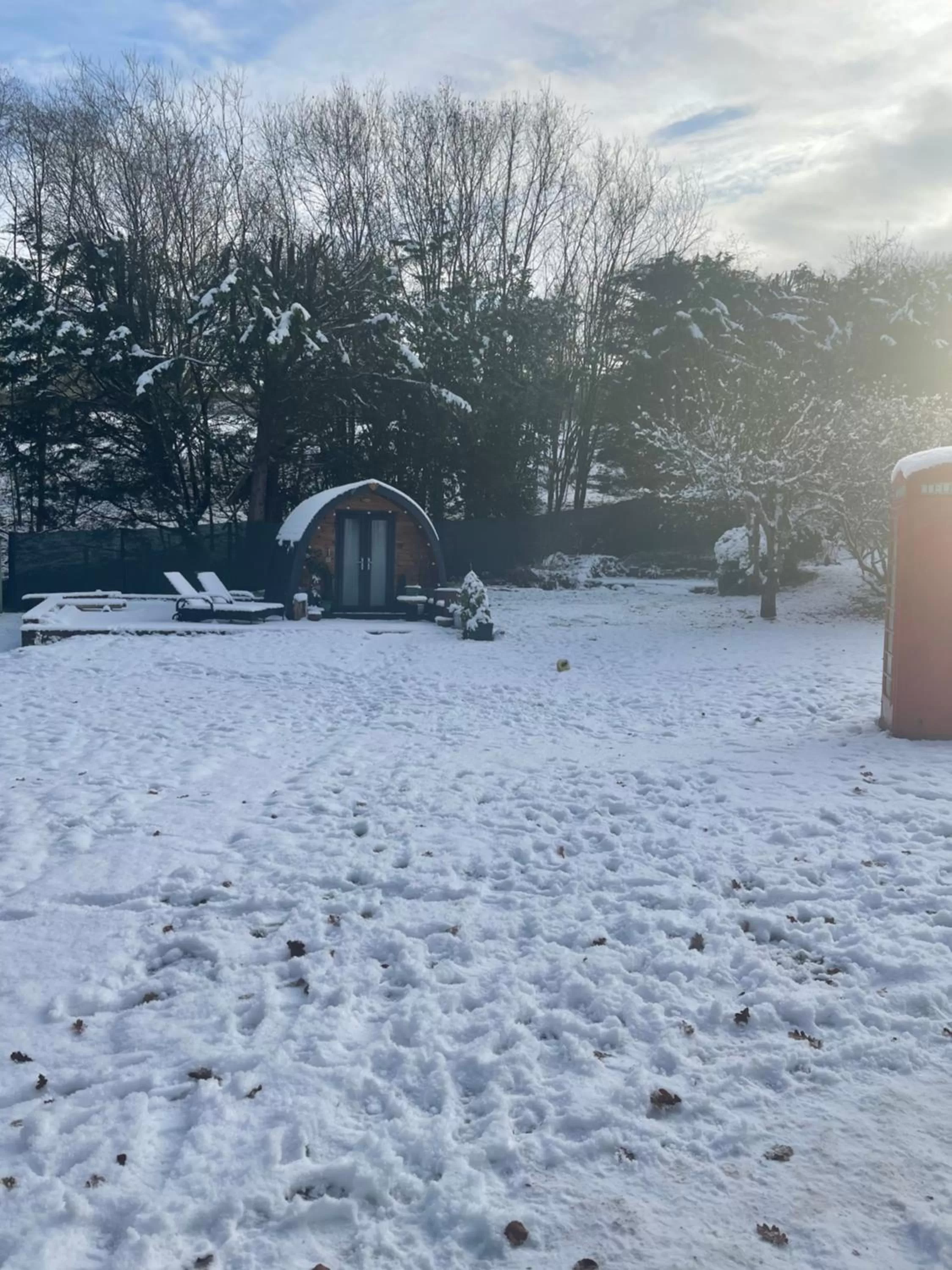 Winter in South Lodge House