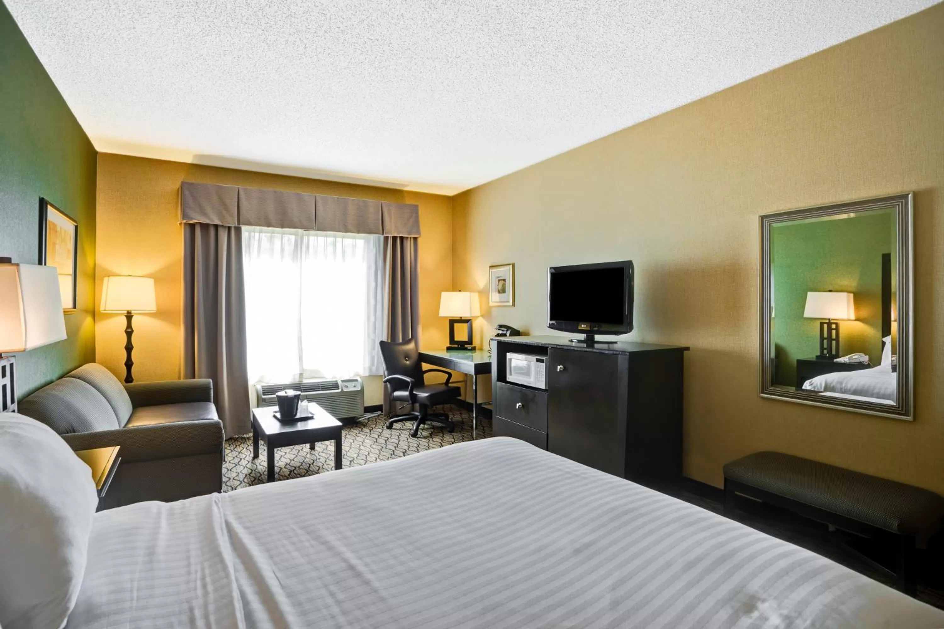 King Suite with Hearing Accessiblity - Non-Smoking in Holiday Inn Express Hotel & Suites Christiansburg, an IHG Hotel
