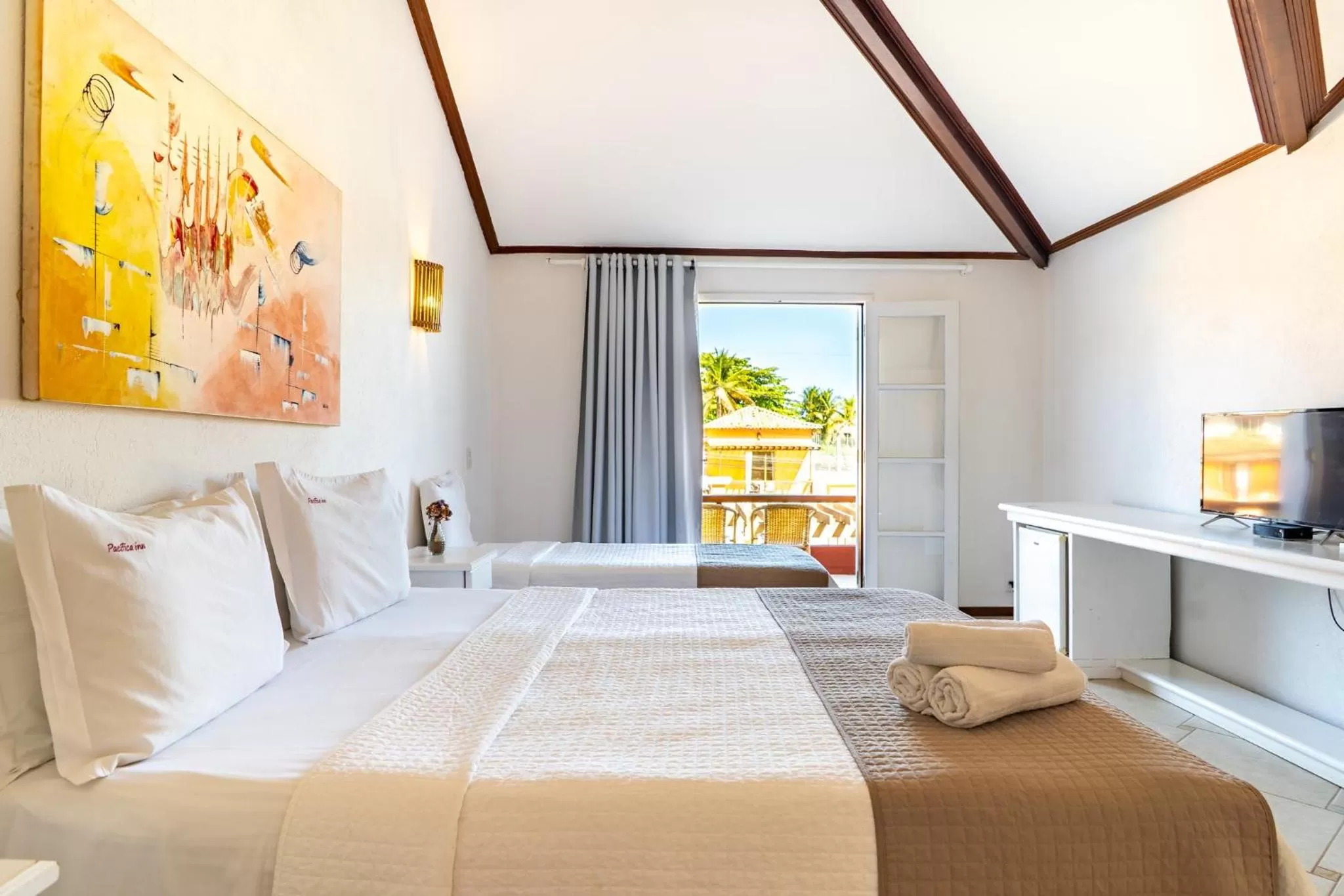 Bed in Riviera Búzios Hotel