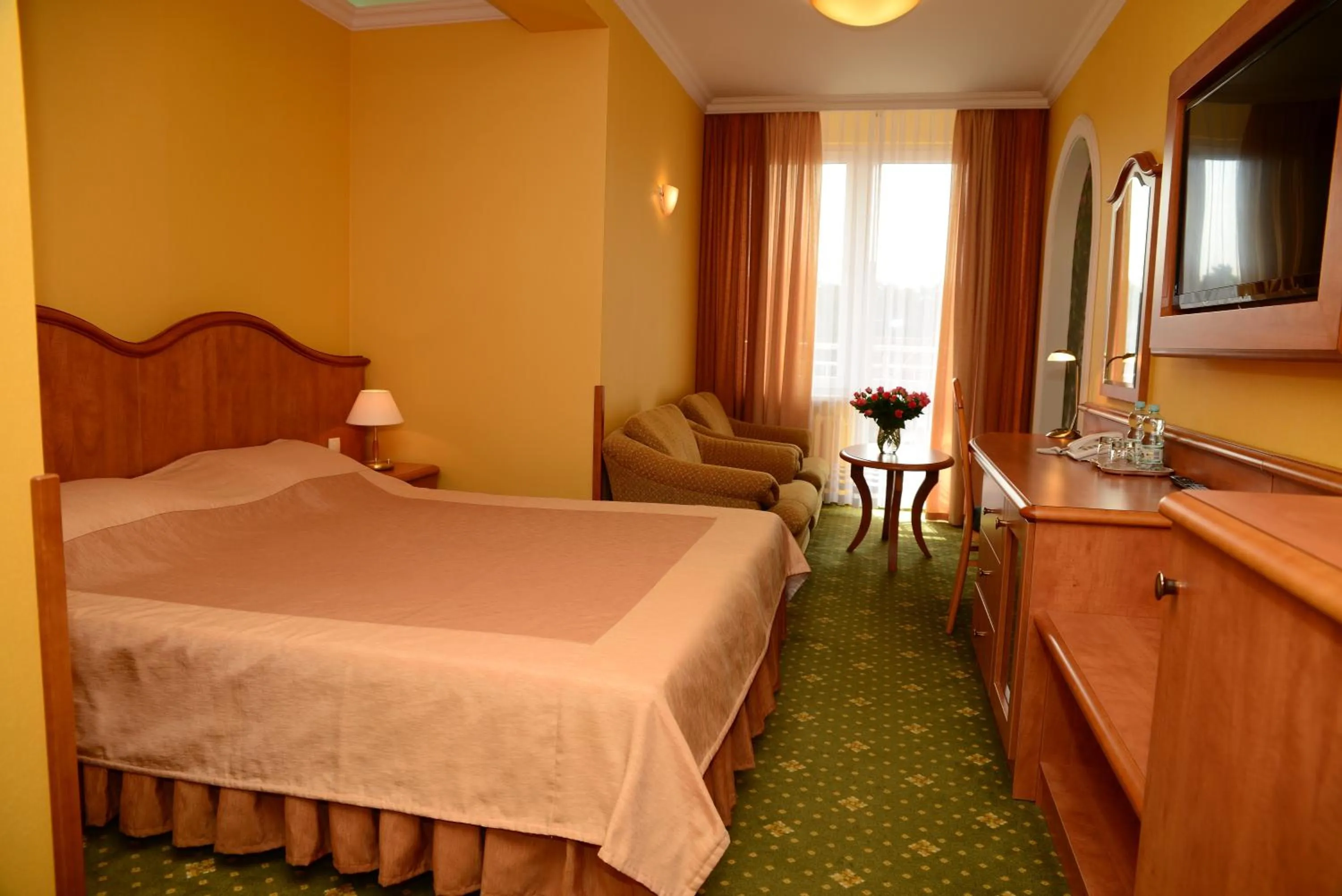 Day, Bed in Hotel Polaris