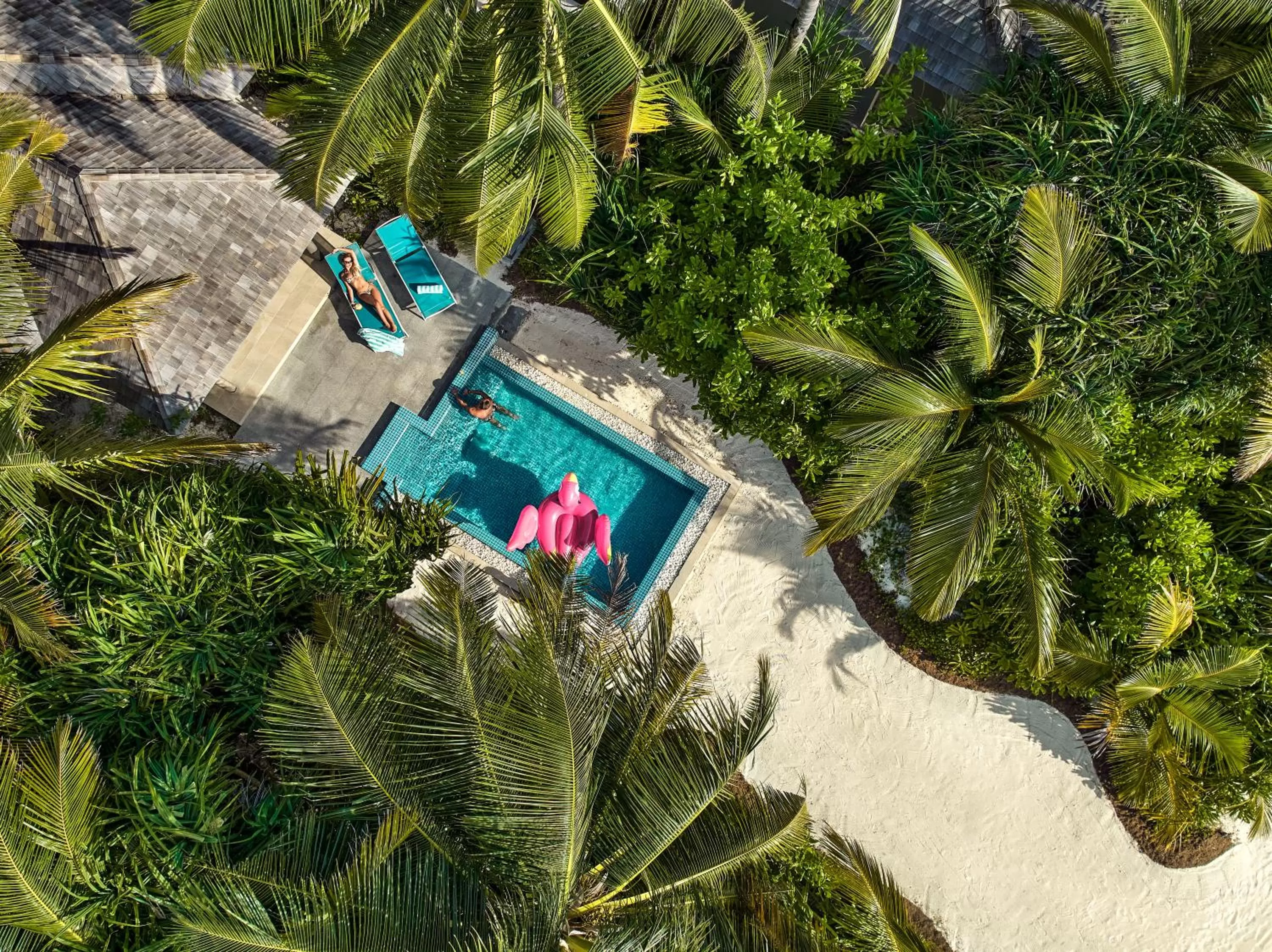 Bird's eye view in Kandima Maldives - 50 Percent Off Return Domestic Flights for stays of 4 nights or more between 11th April 2026 to 31st October 2026