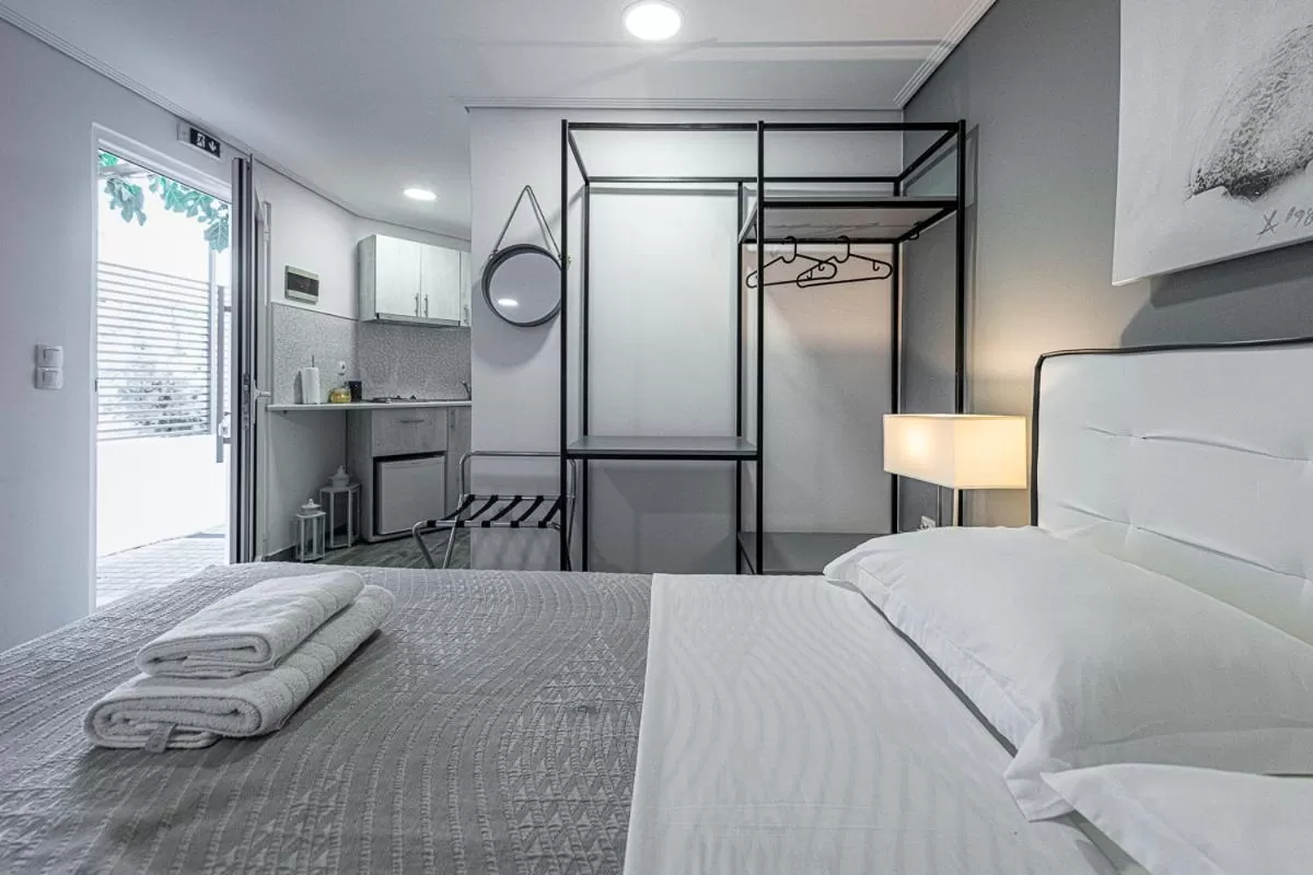 Bed in Comfort Stay Athens Airport Hotel - FREE shuttle from and to the airport