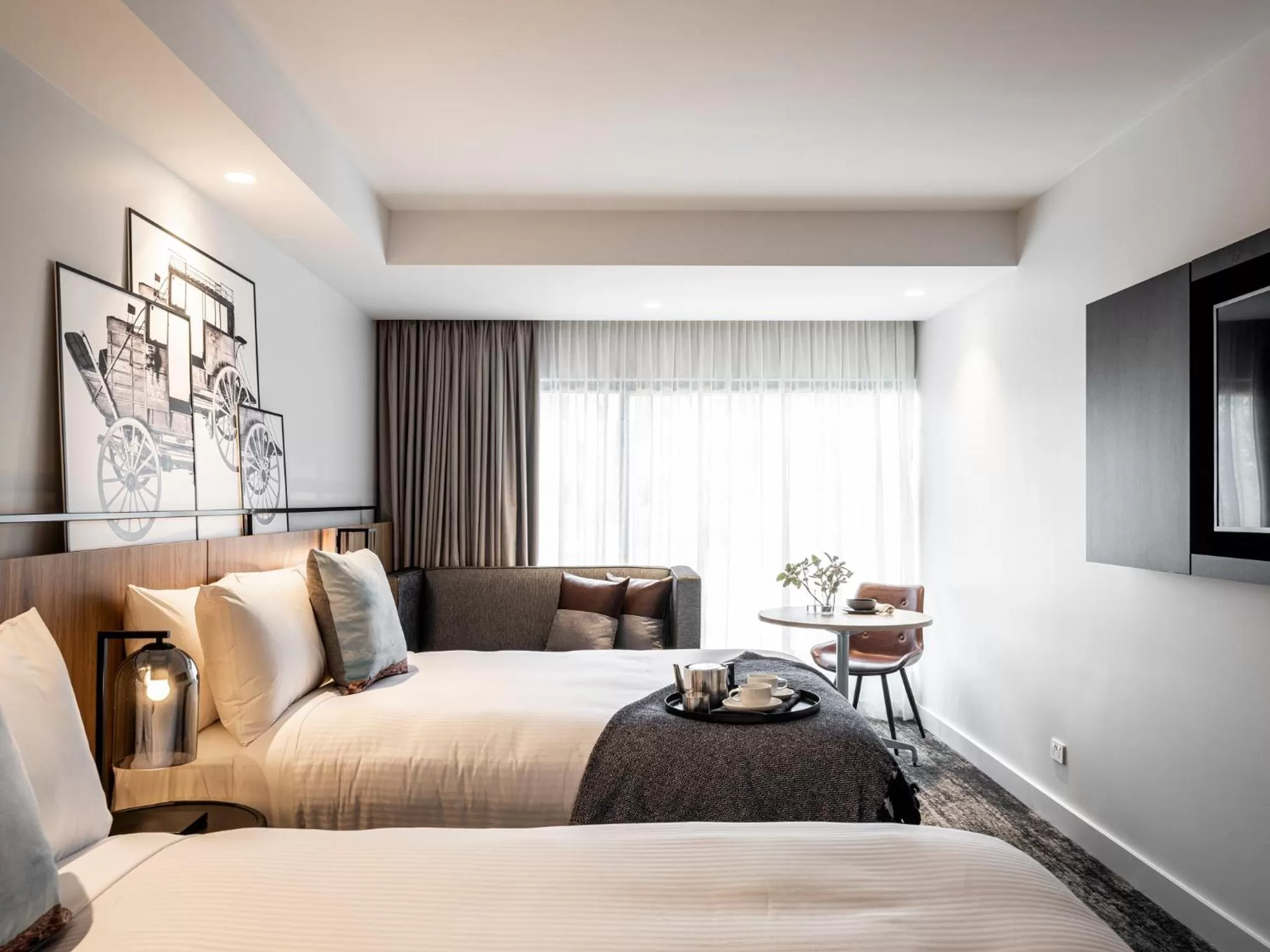 Bed in Mercure Sydney Rouse Hill