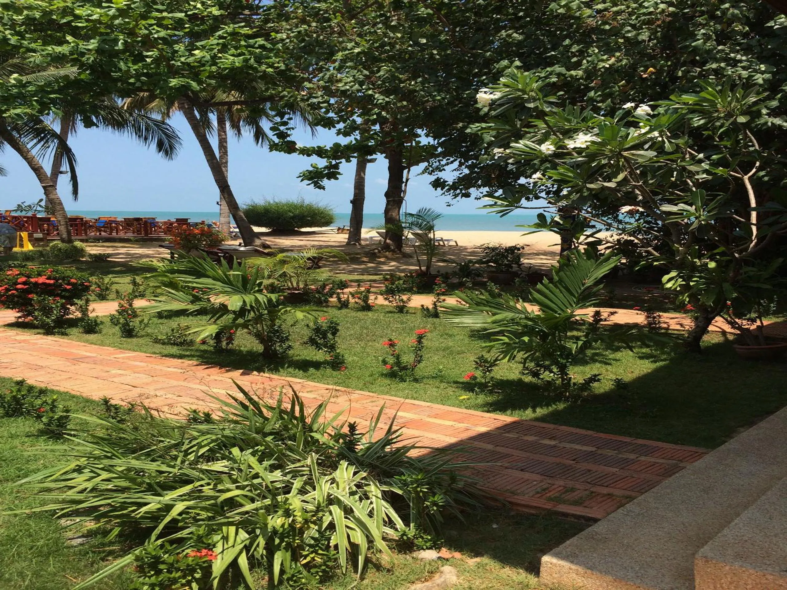 Garden in The Waterfront Hotel at Fisherman's Village