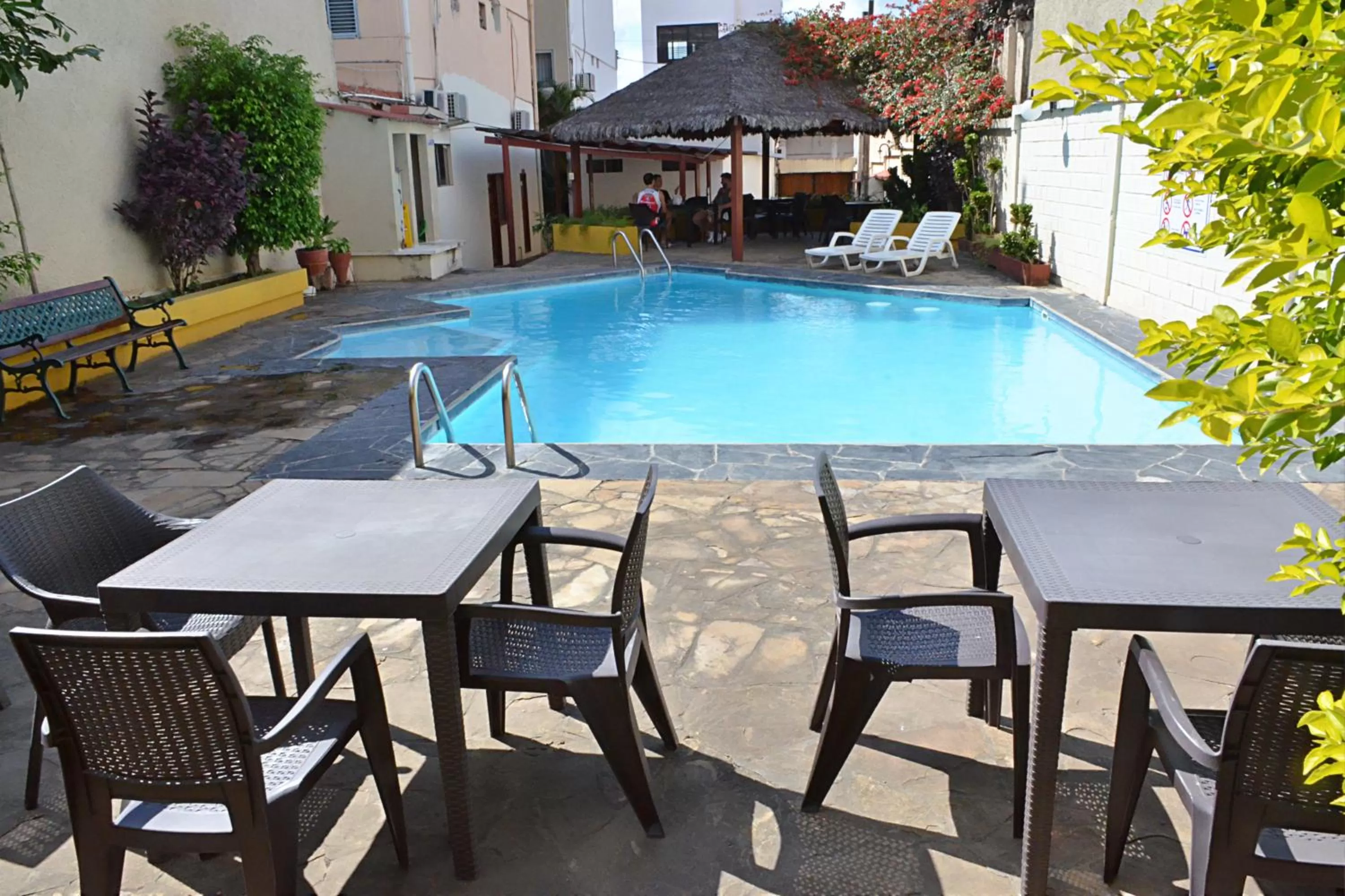 Garden in La Siesta Hotel