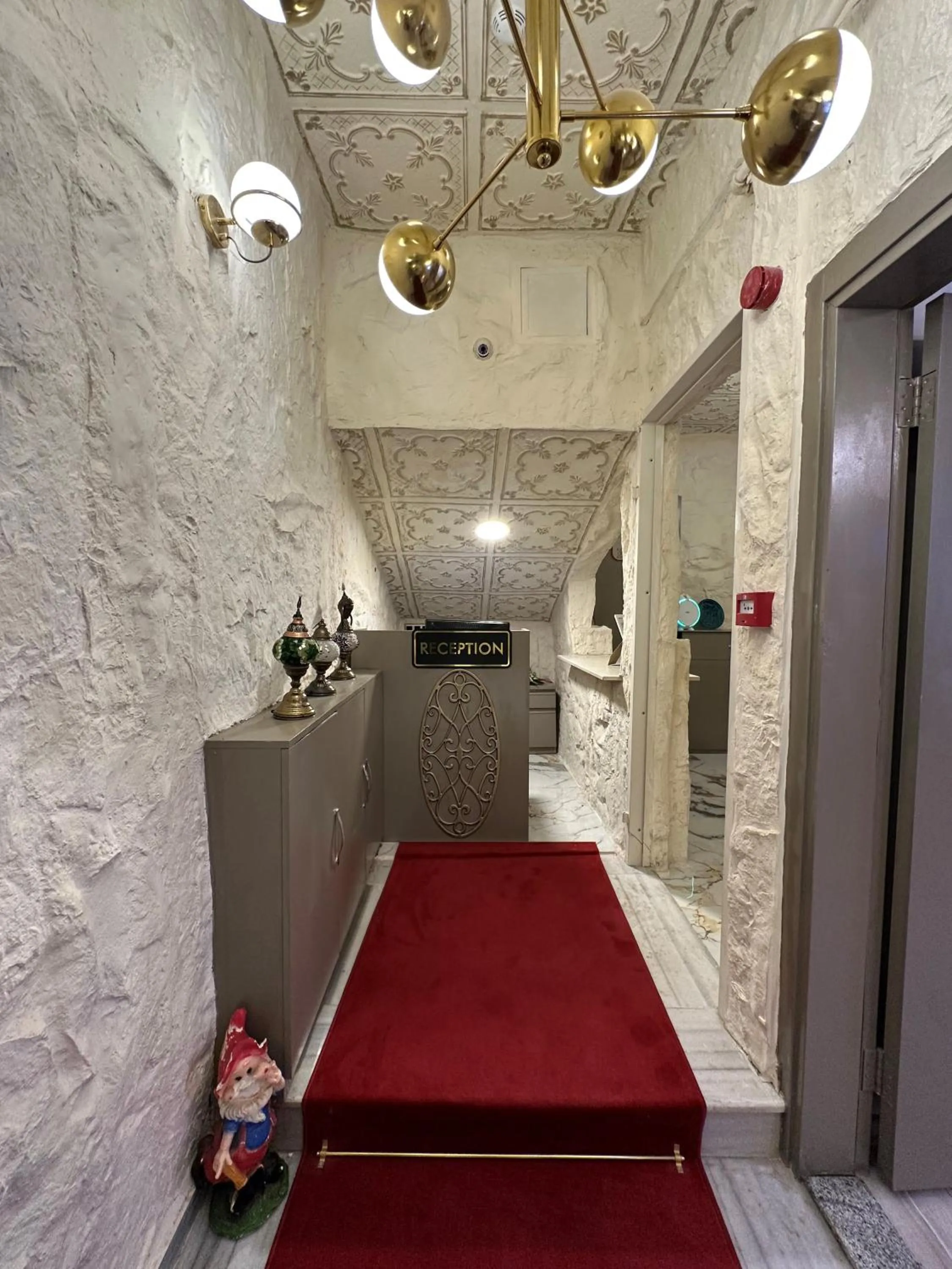 Lobby or reception, Kitchen/Kitchenette in Ethnica Suites