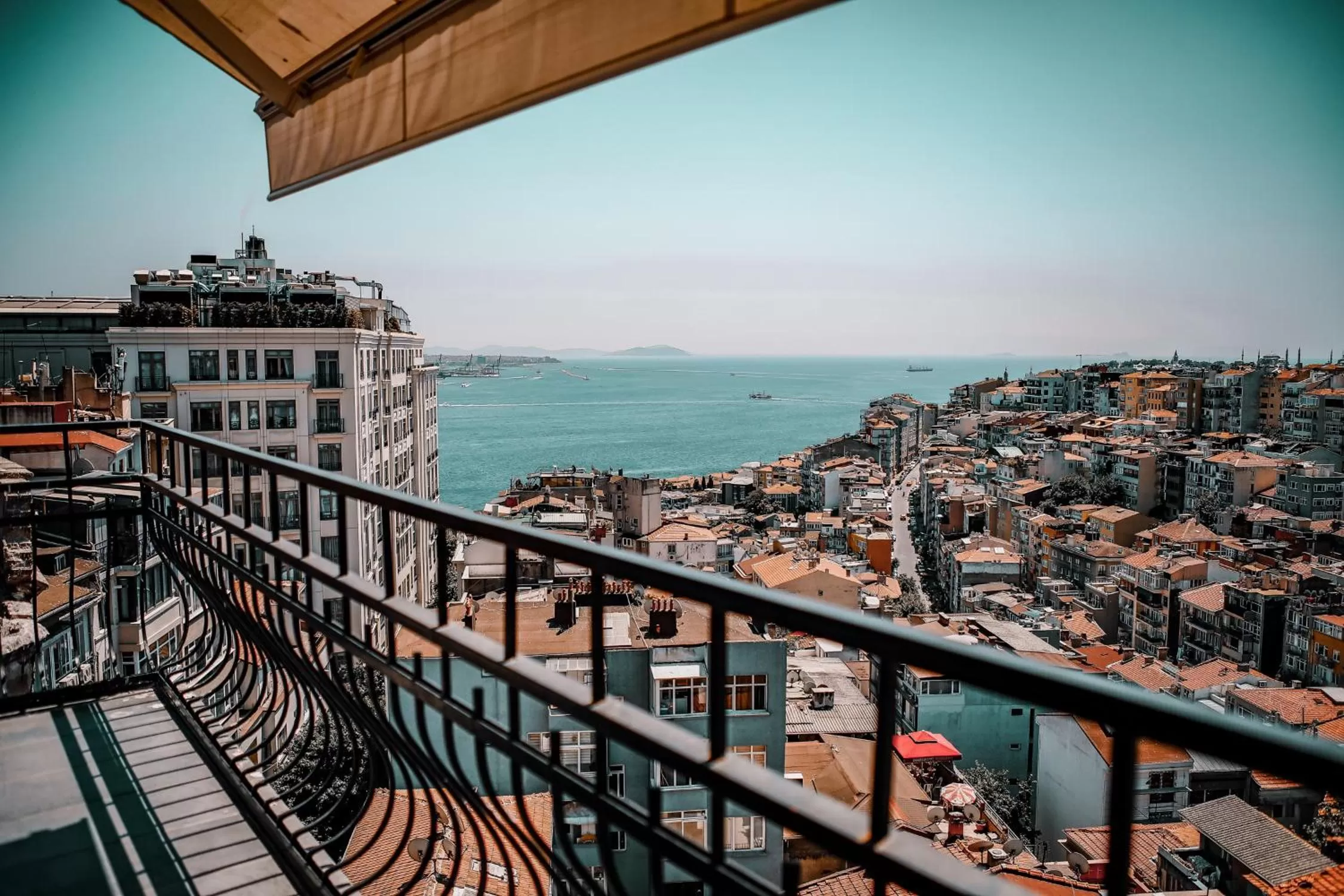 Balcony/Terrace in Juno Hotel Taksim