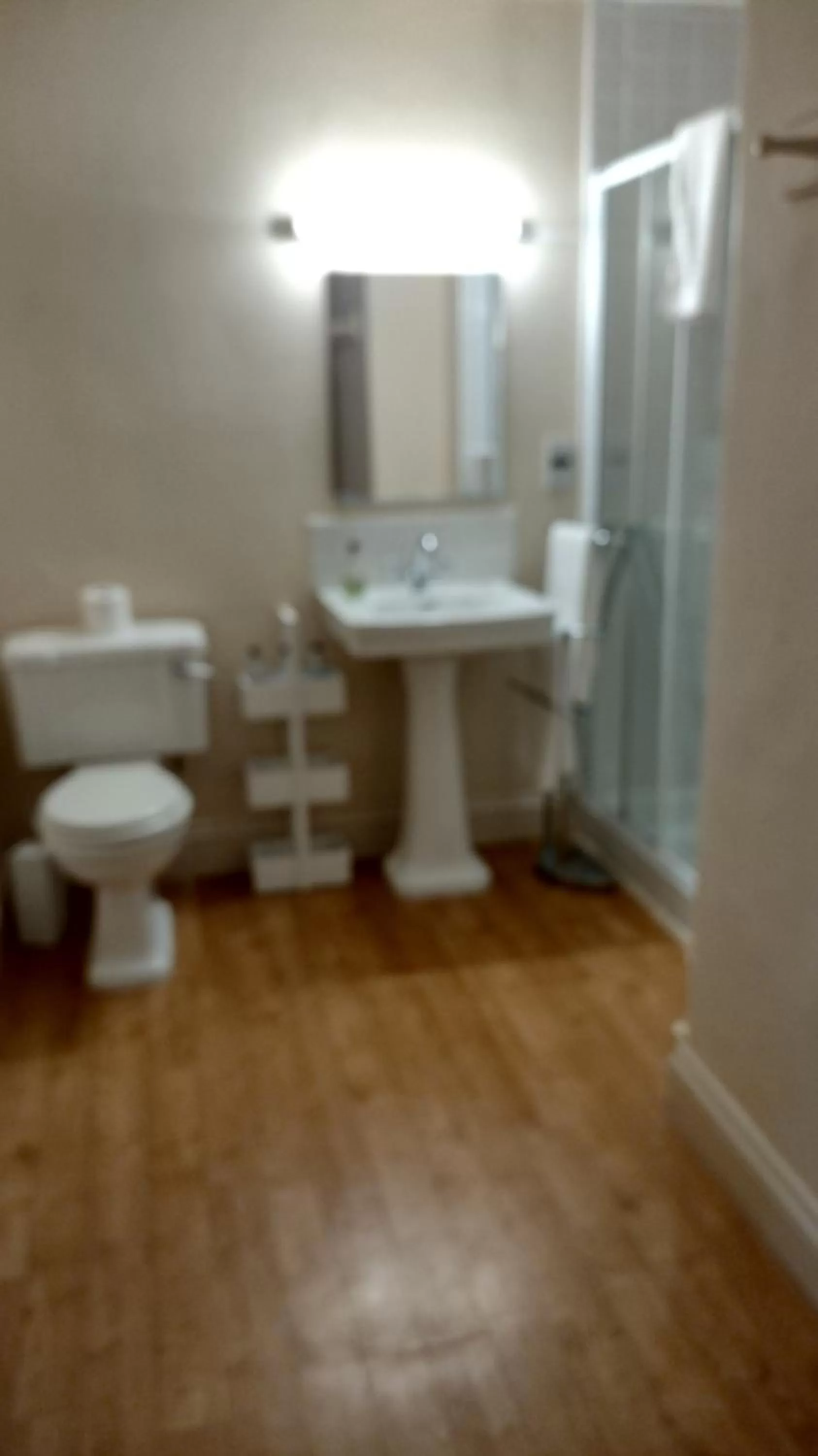 Shower in Buckley Farmhouse B & B