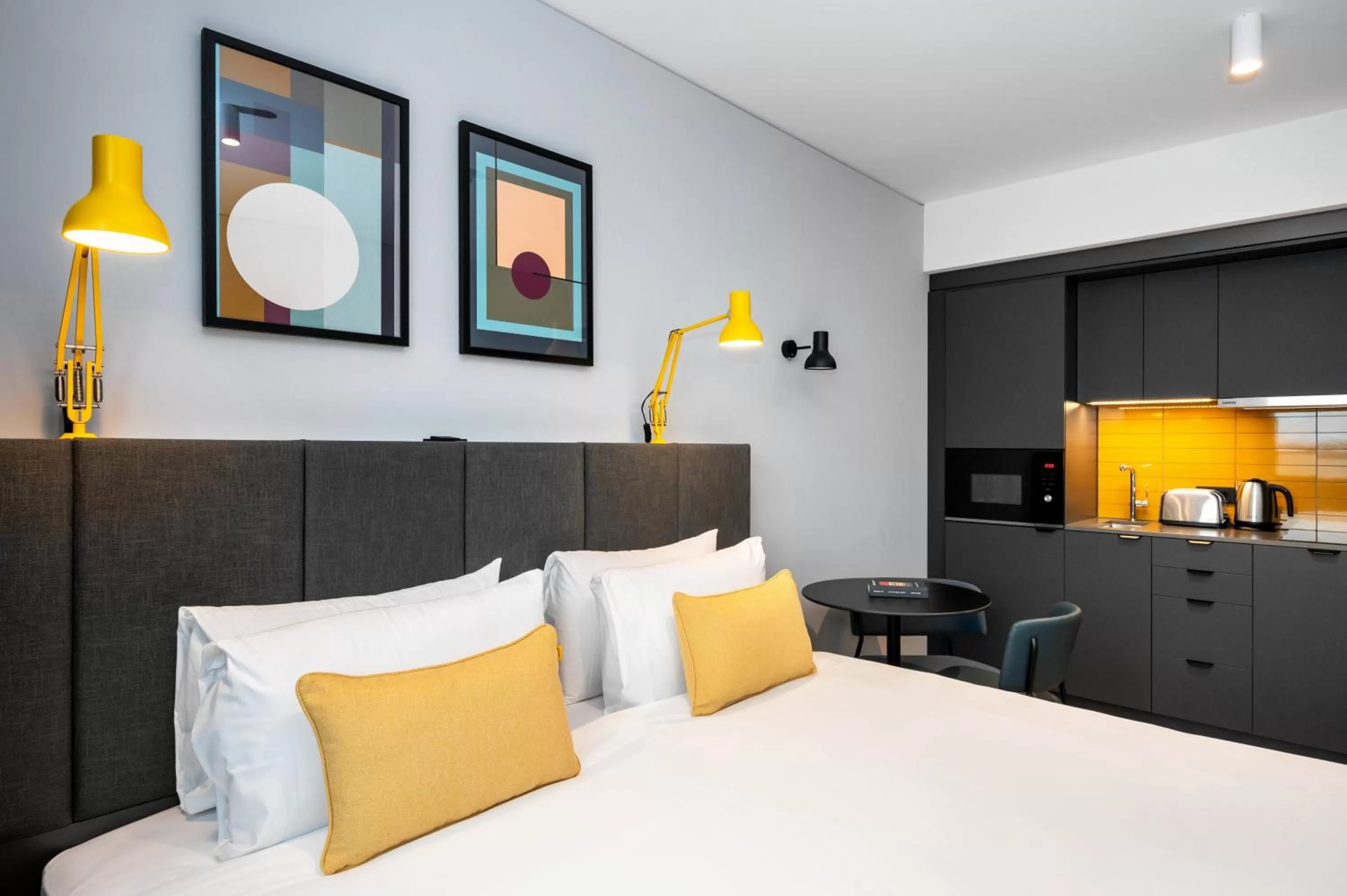 Bed in Staycity Aparthotels Frankfurt Airport