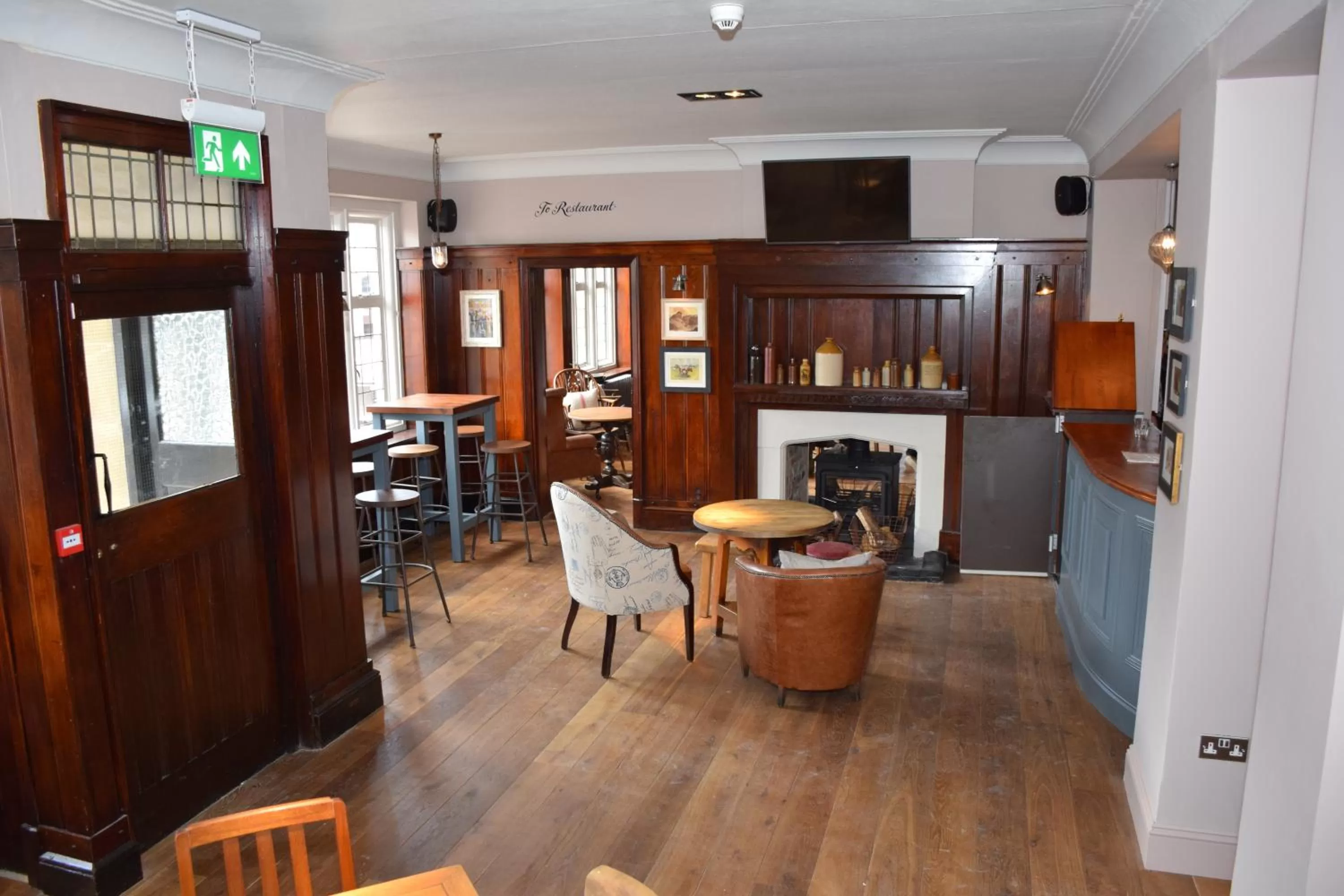 Food in The Bath Arms Hotel