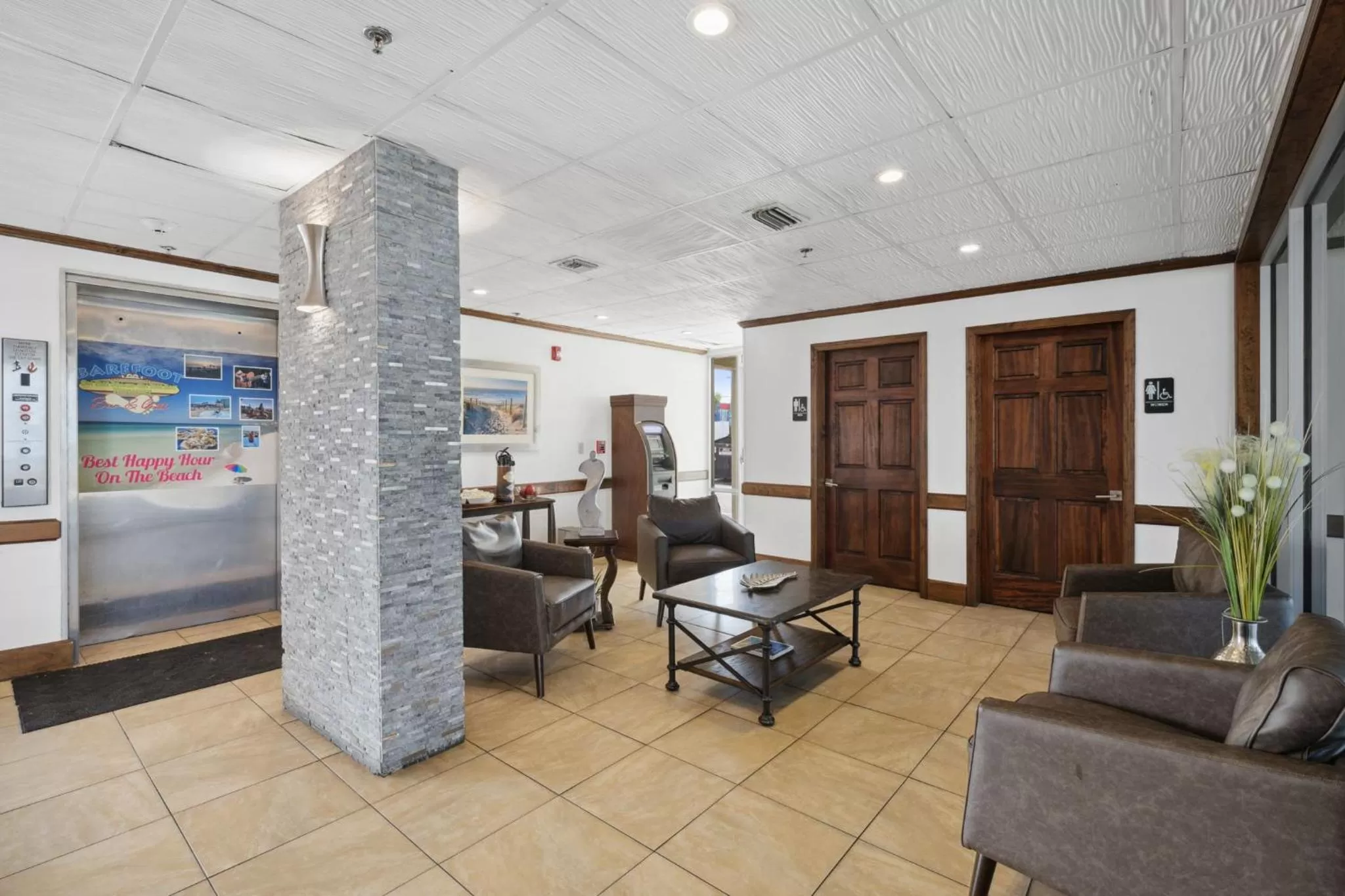 Lobby or reception in Beach Tower Beachfront Hotel, a By The Sea Resort