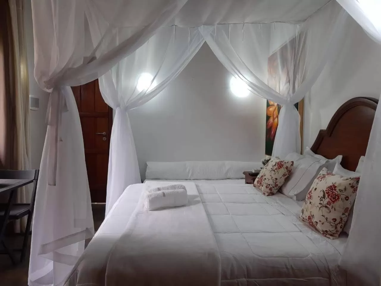 Bed in Magias de Paraty Ecopousada