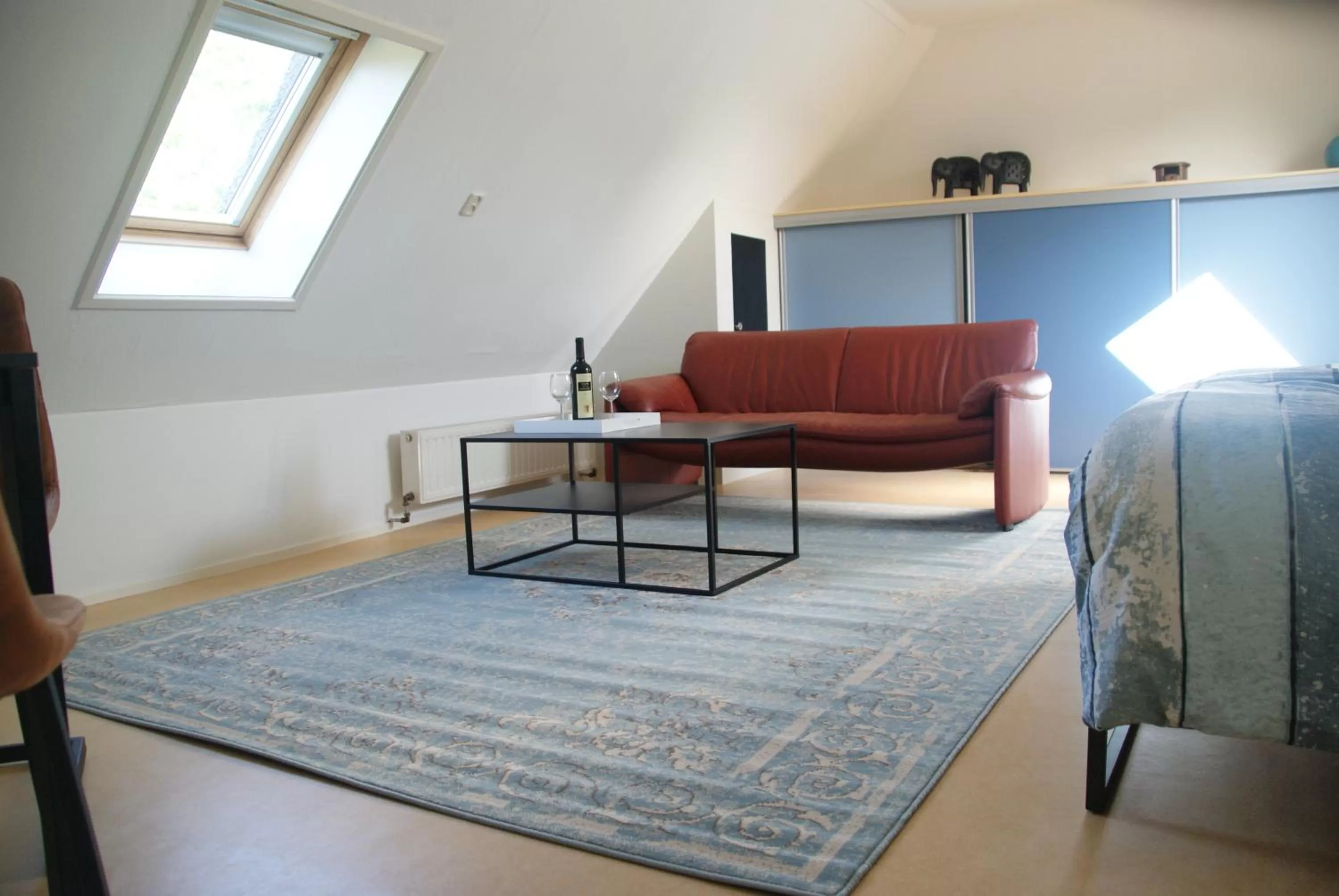 Seating area, Bed in B&B d'Olle Saks