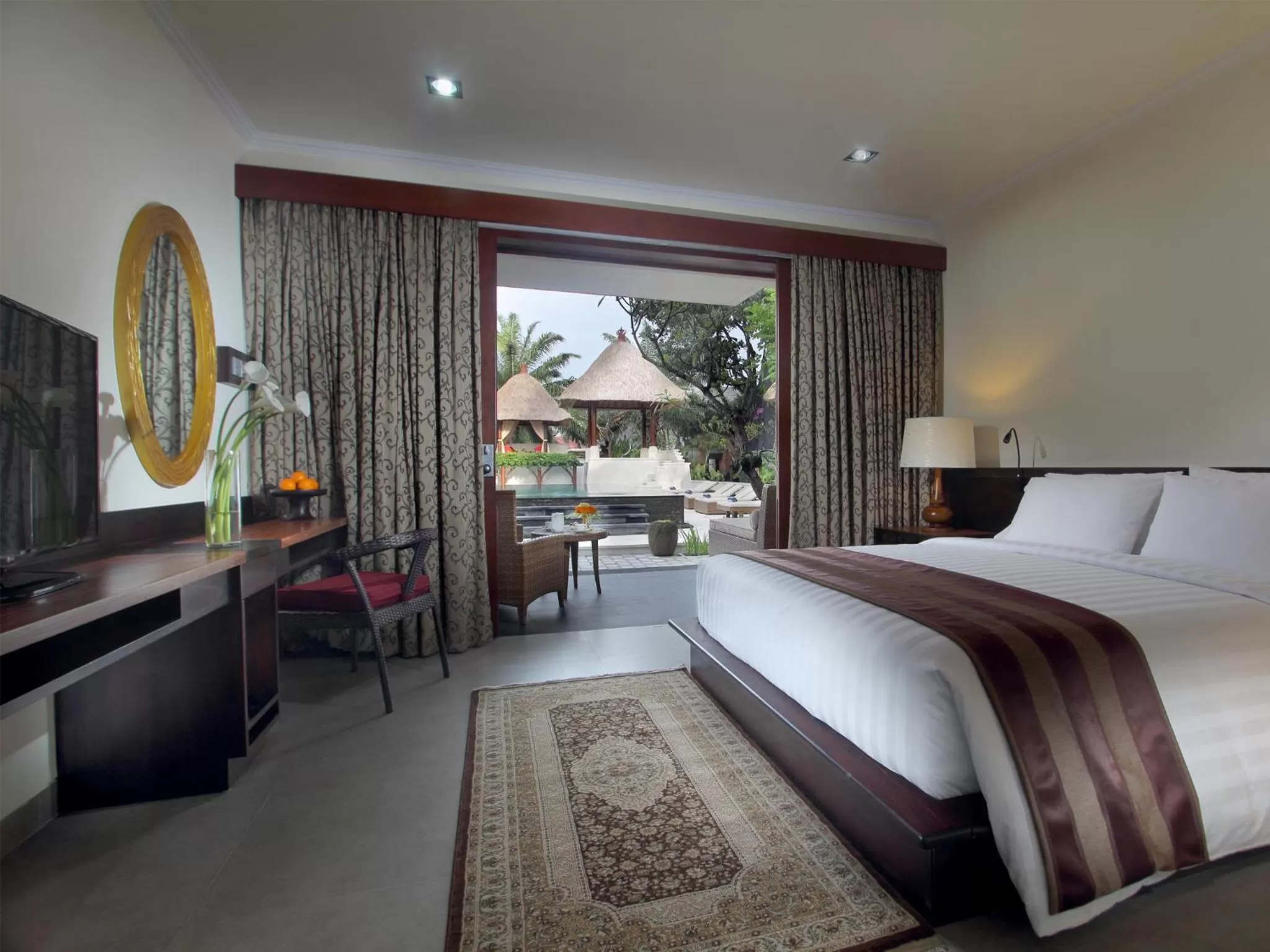 Bedroom, Bed in Griya Santrian a Beach Resort And Spa