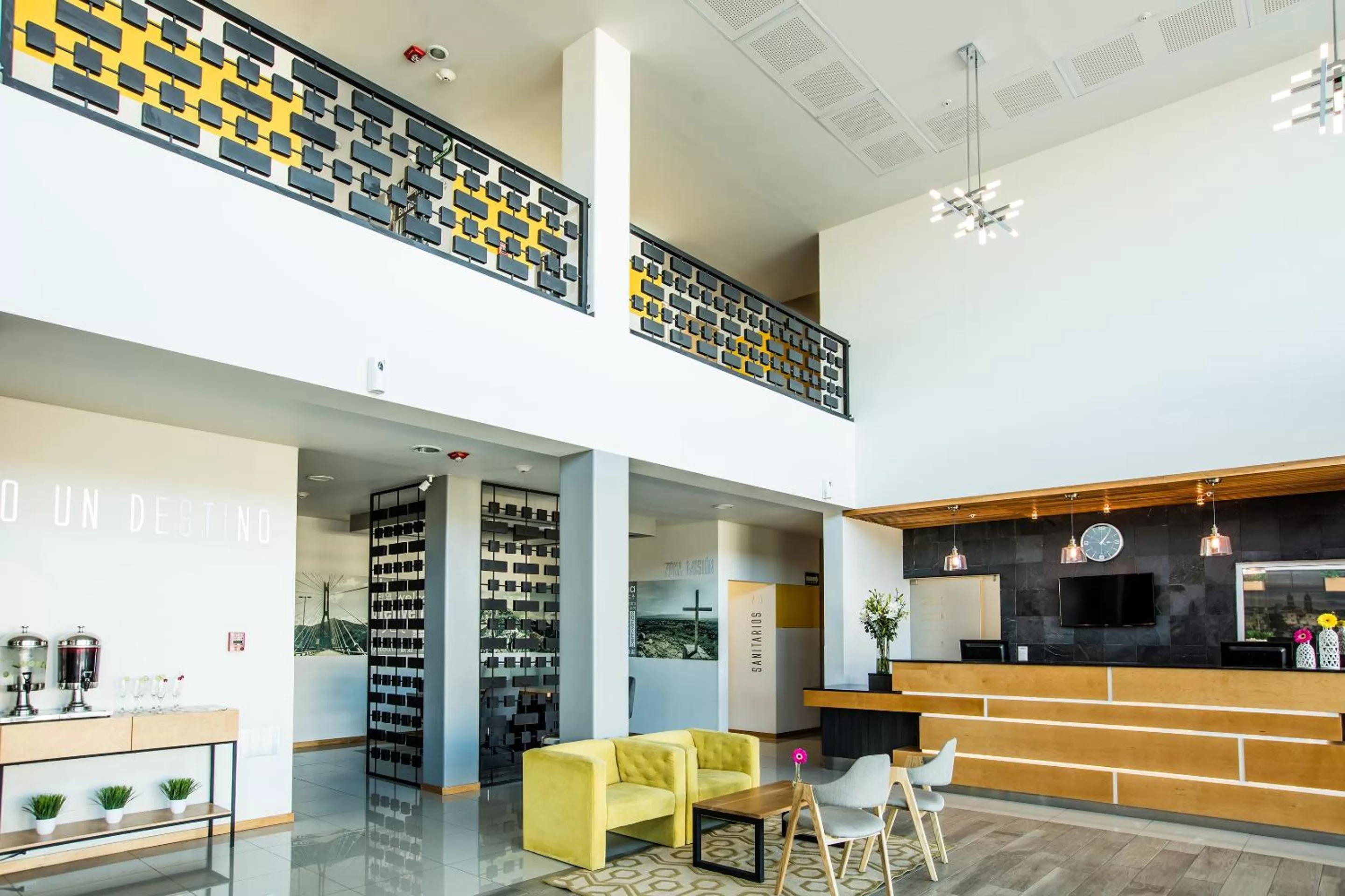 Lobby or reception in Mision Express Durango