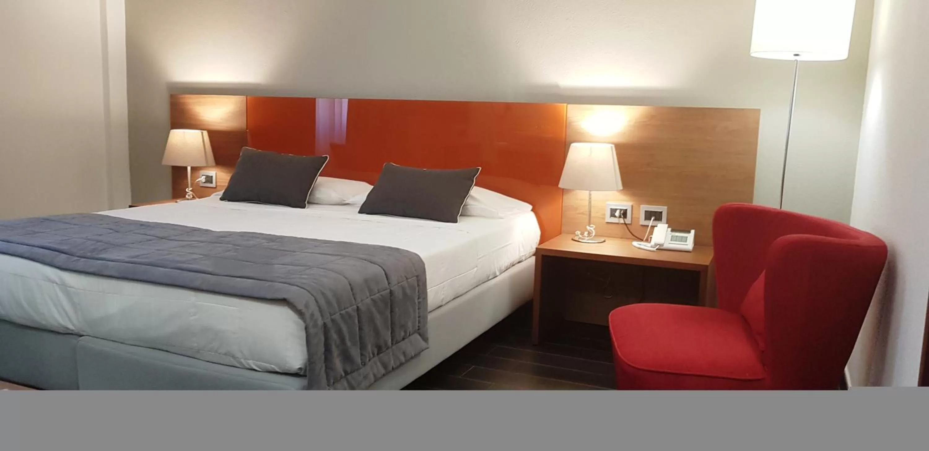 Bed in Hotel Sandalia