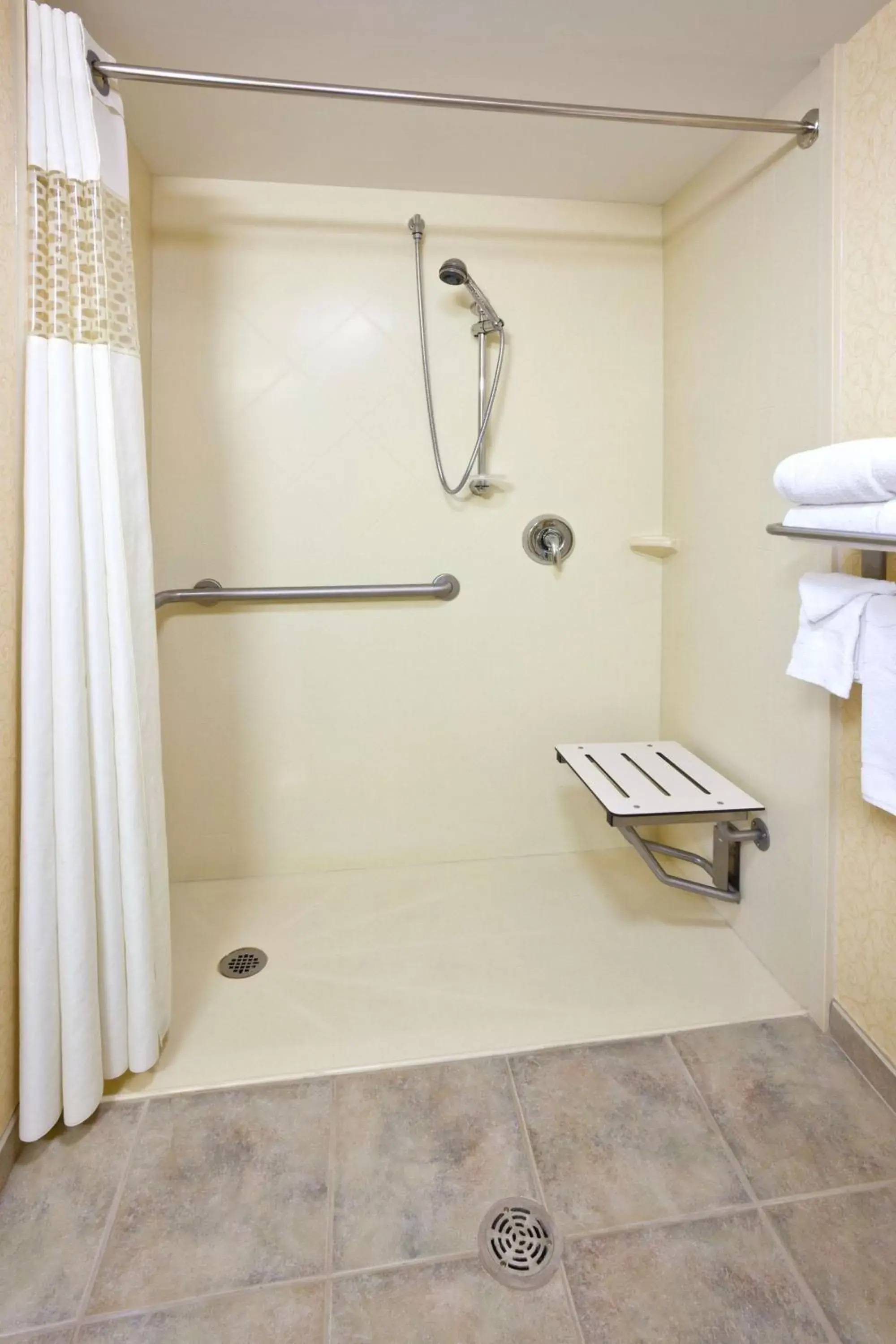 King Studio with Whirlpool and Roll In Shower - Mobility Access/Non-Smoking in Hampton Inn & Suites Lino Lakes King Studio with Whirlpool and Roll In Shower - Mobility Access/Non-Smoking in Hampton Inn & Suites Lino Lakes