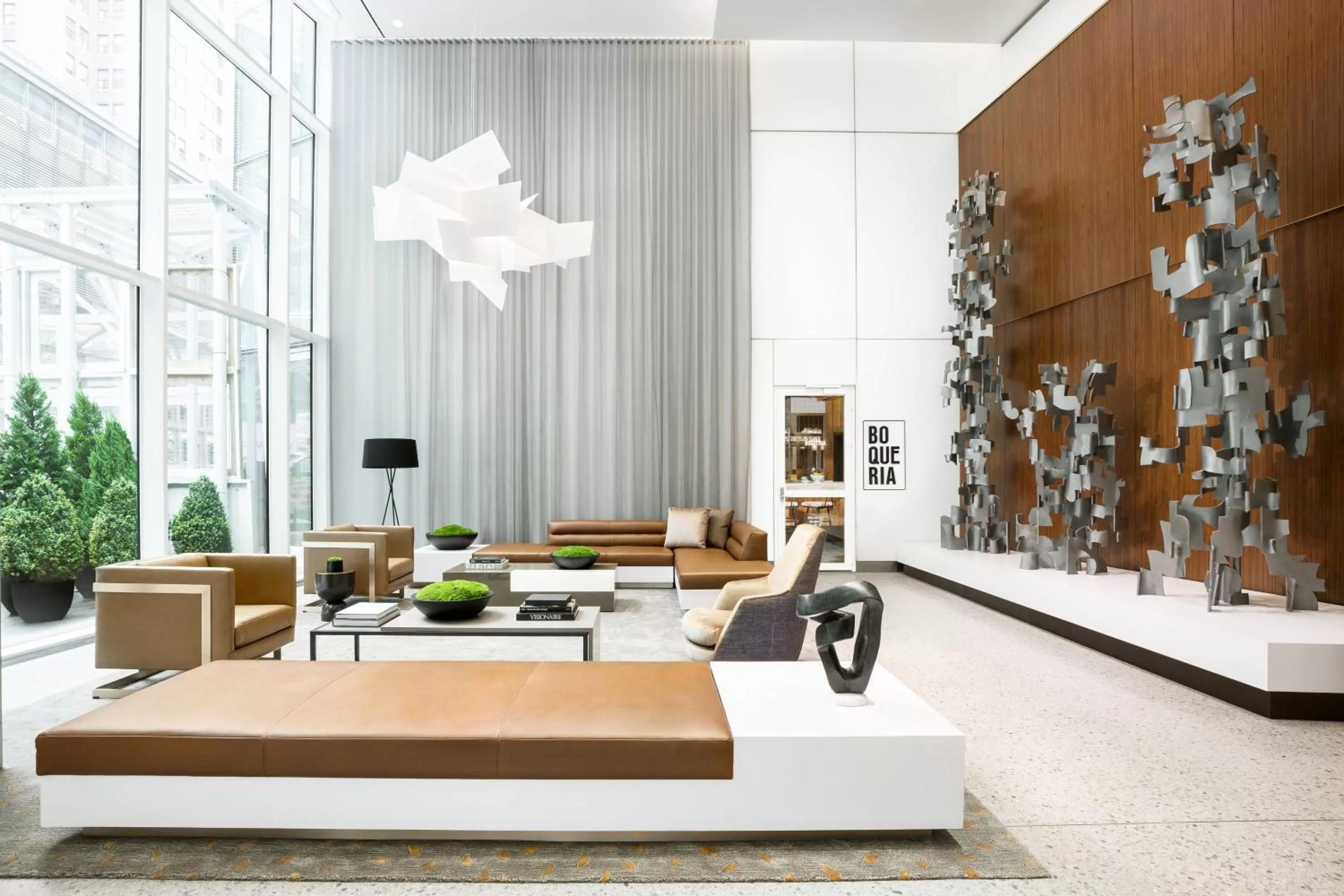 Lobby or reception in AC Hotel by Marriott New York Times Square