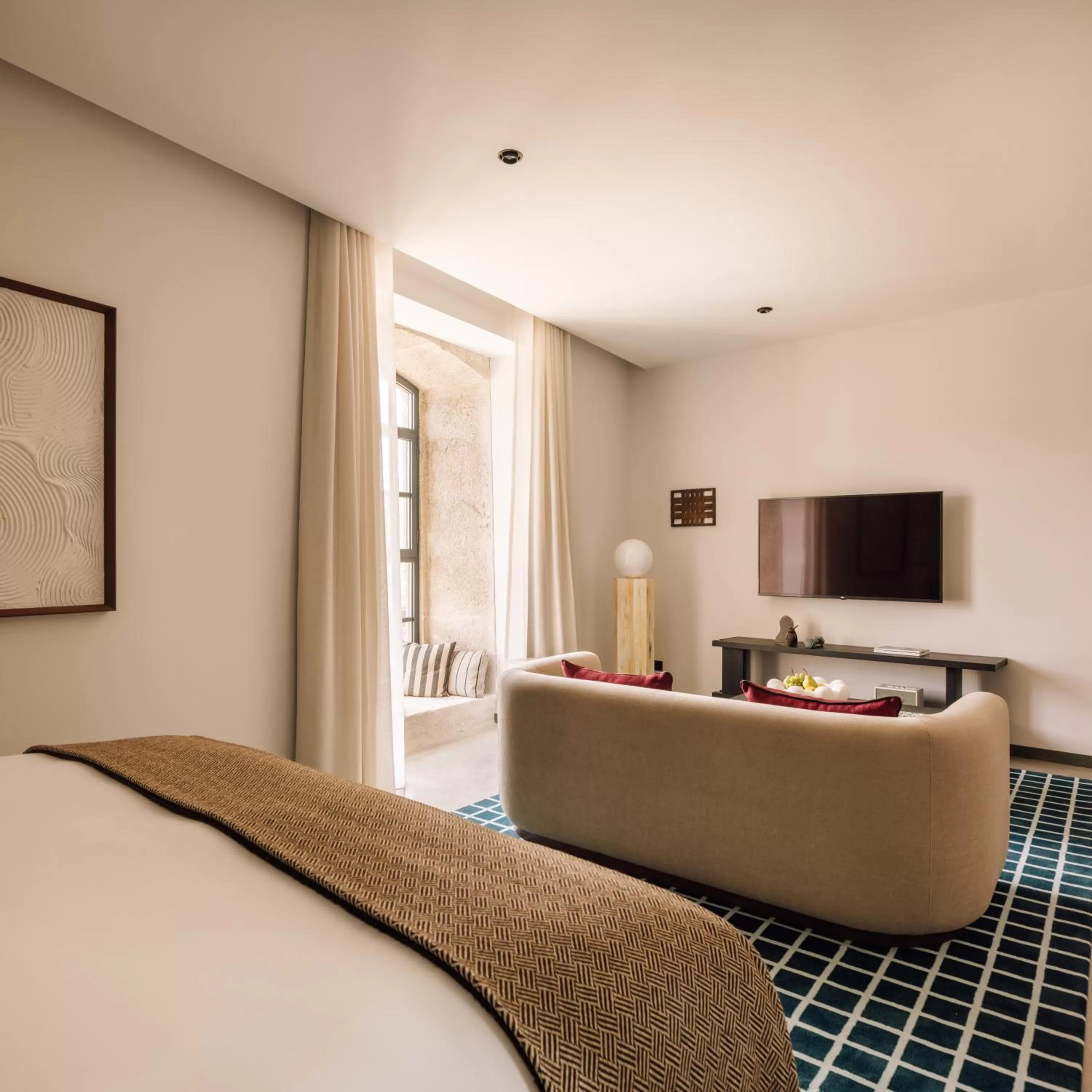 Bed in The Rebello Hotel & Spa - Small Luxury Hotels Of The World