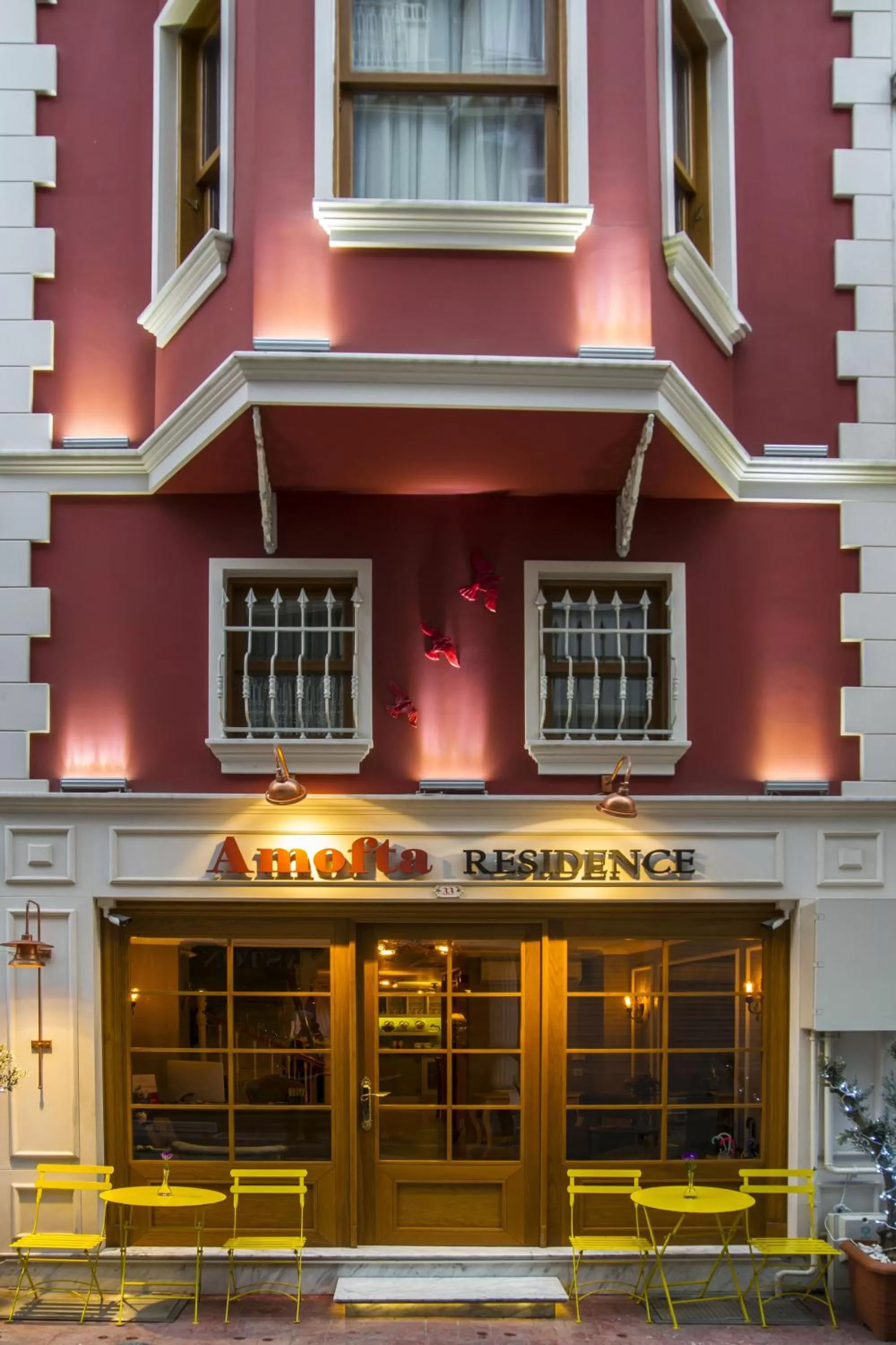 Facade/entrance in Amofta Hotel Taksim