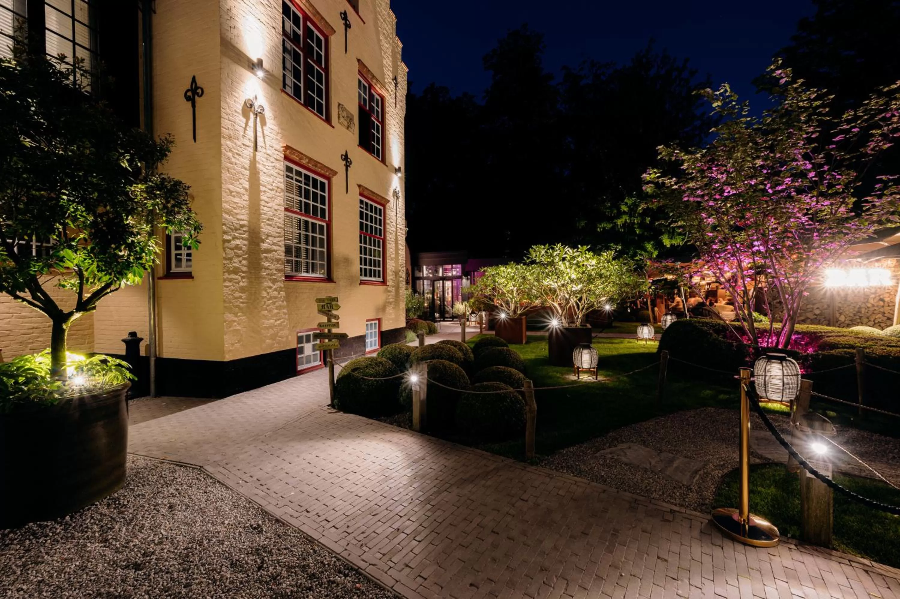 Garden in Boutiquehotel 't Fraeyhuis - adults only