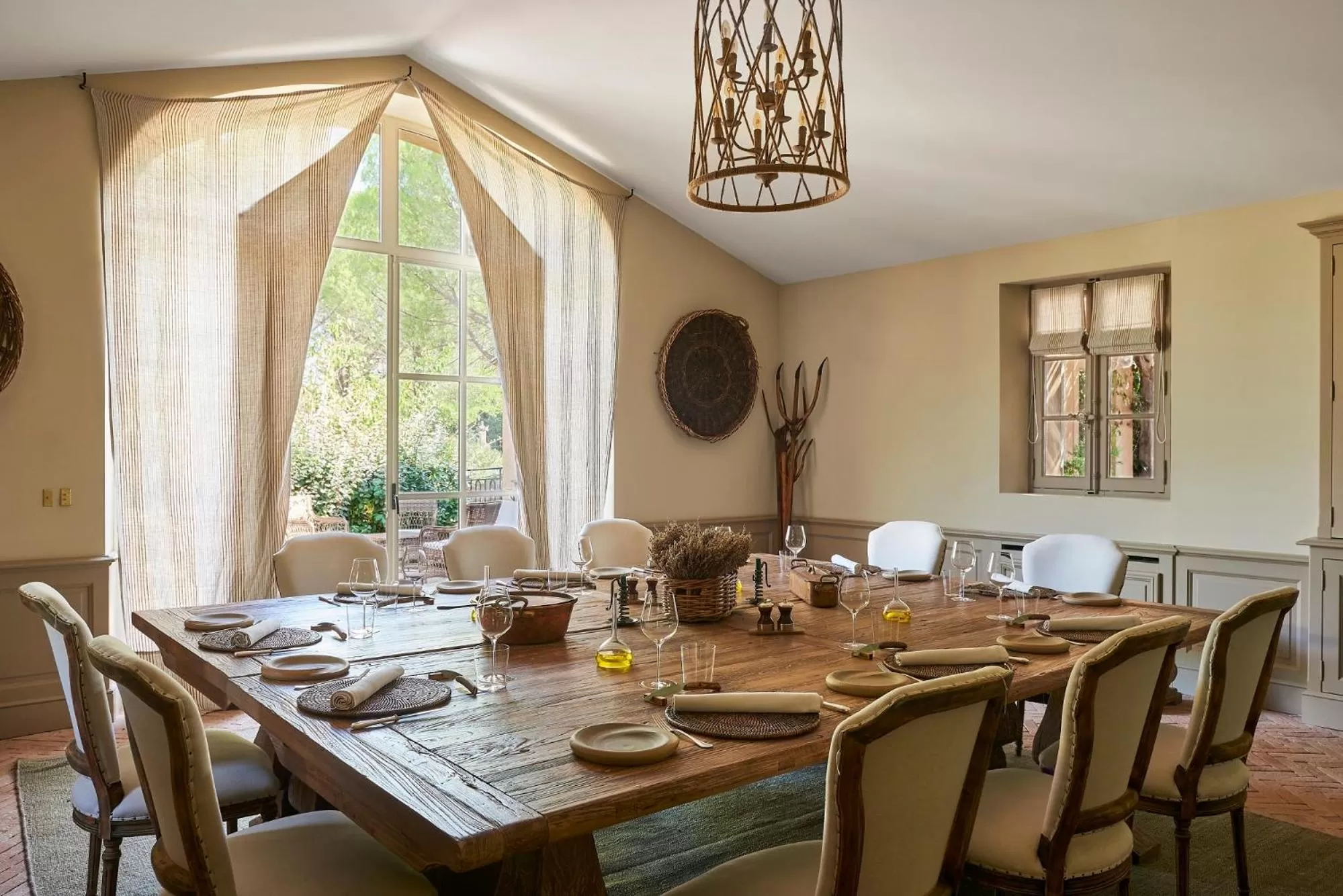 Dining area in Château de Berne