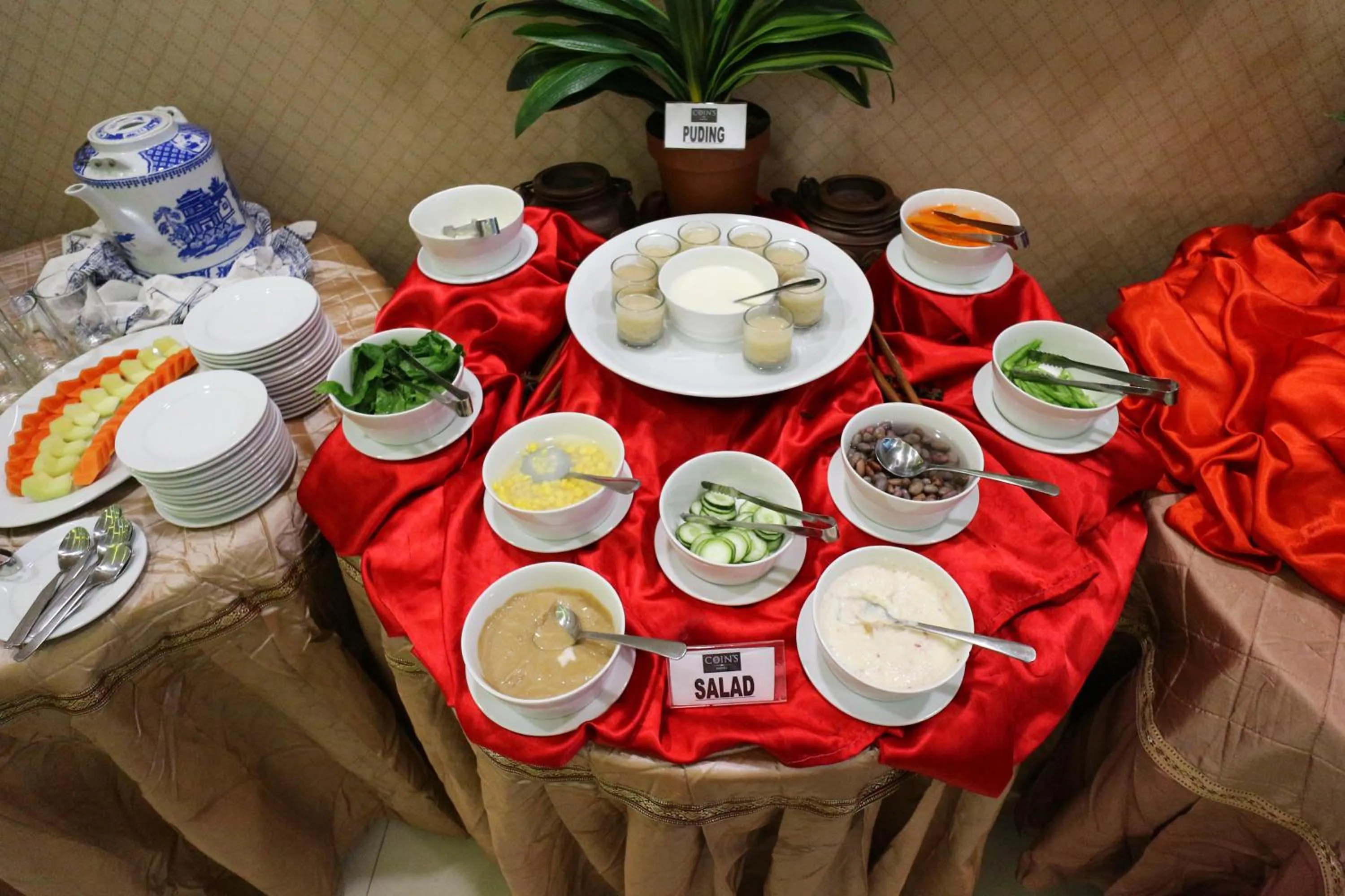 Asian breakfast in Coins Hotel Jakarta