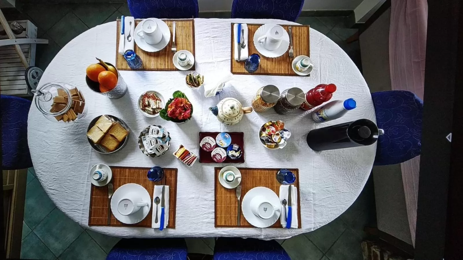 Breakfast in La Casa sui Tetti