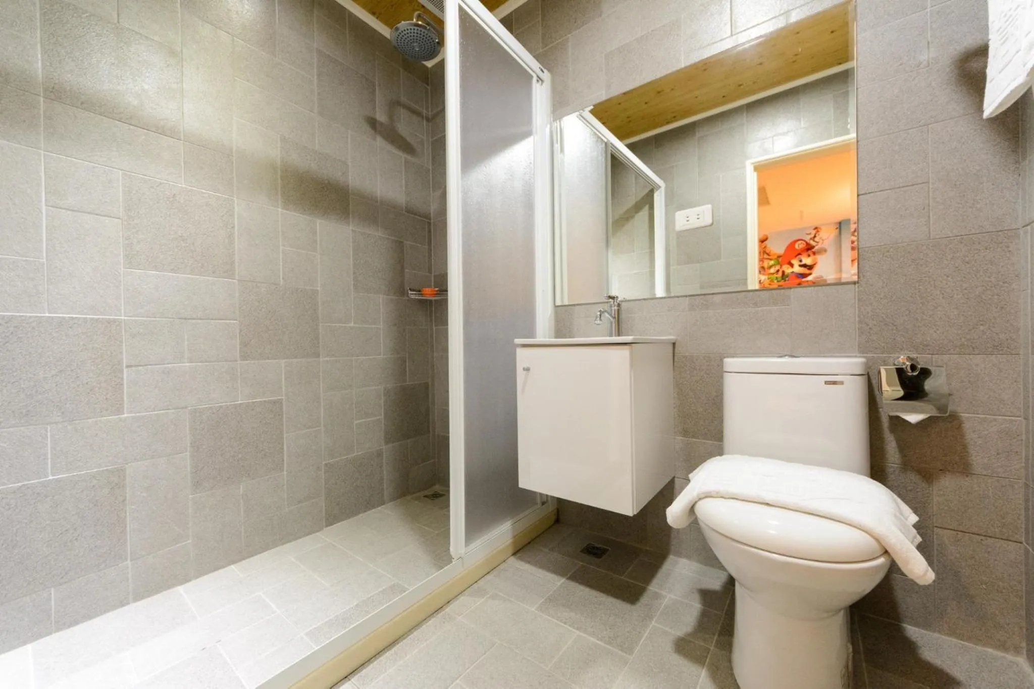 Decorative detail, Bathroom in Jack House Hotel