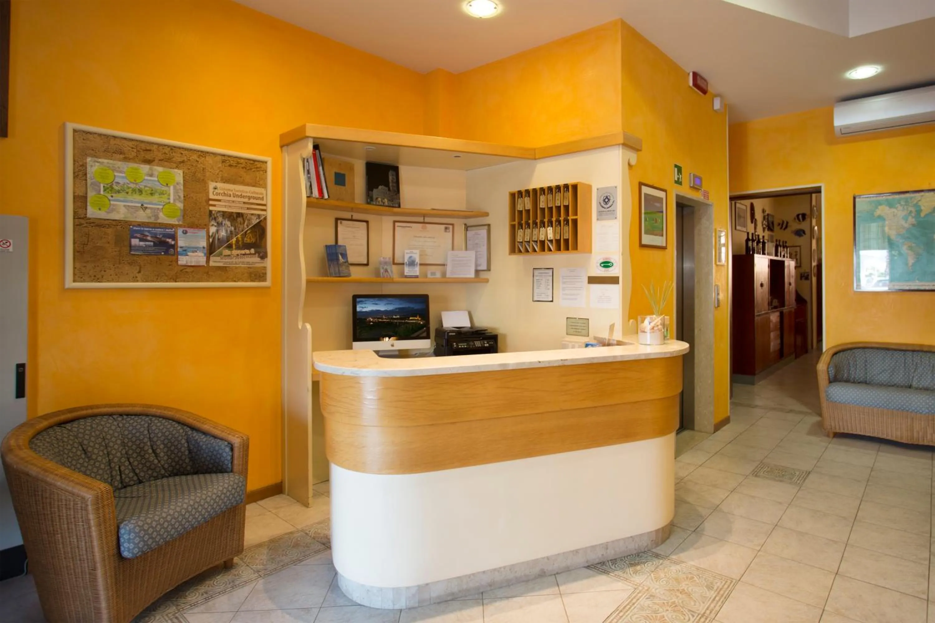 Lobby or reception in Hotel Pardini