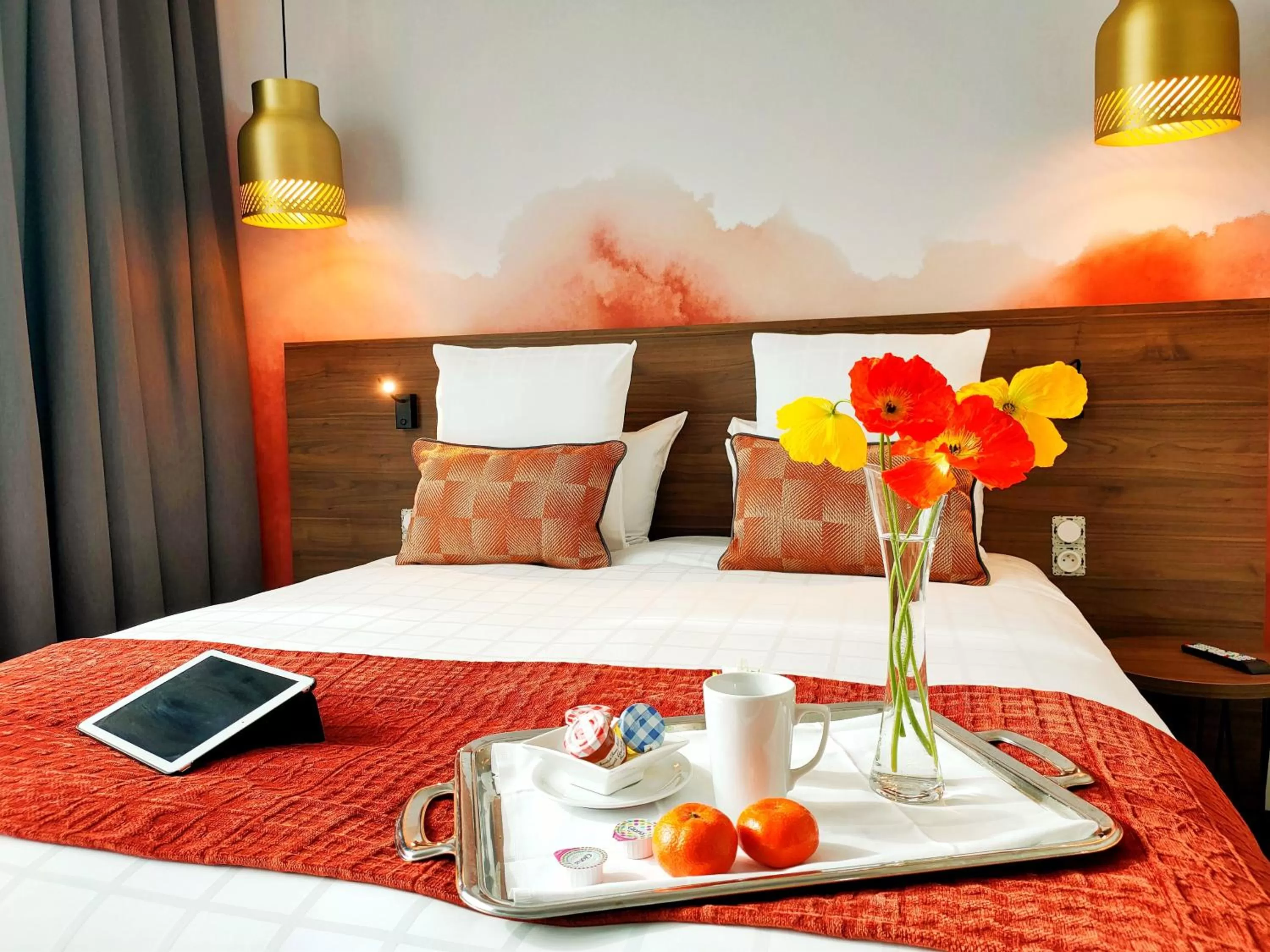 Decorative detail, Bed in Abbaye des Capucins Spa & Resort