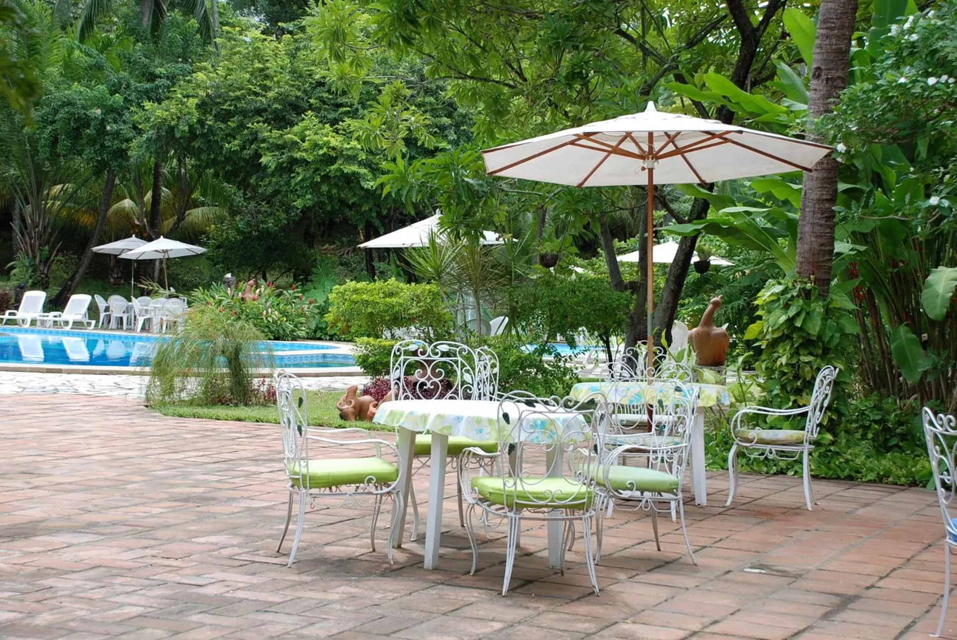Patio in Hotel 7 Colinas