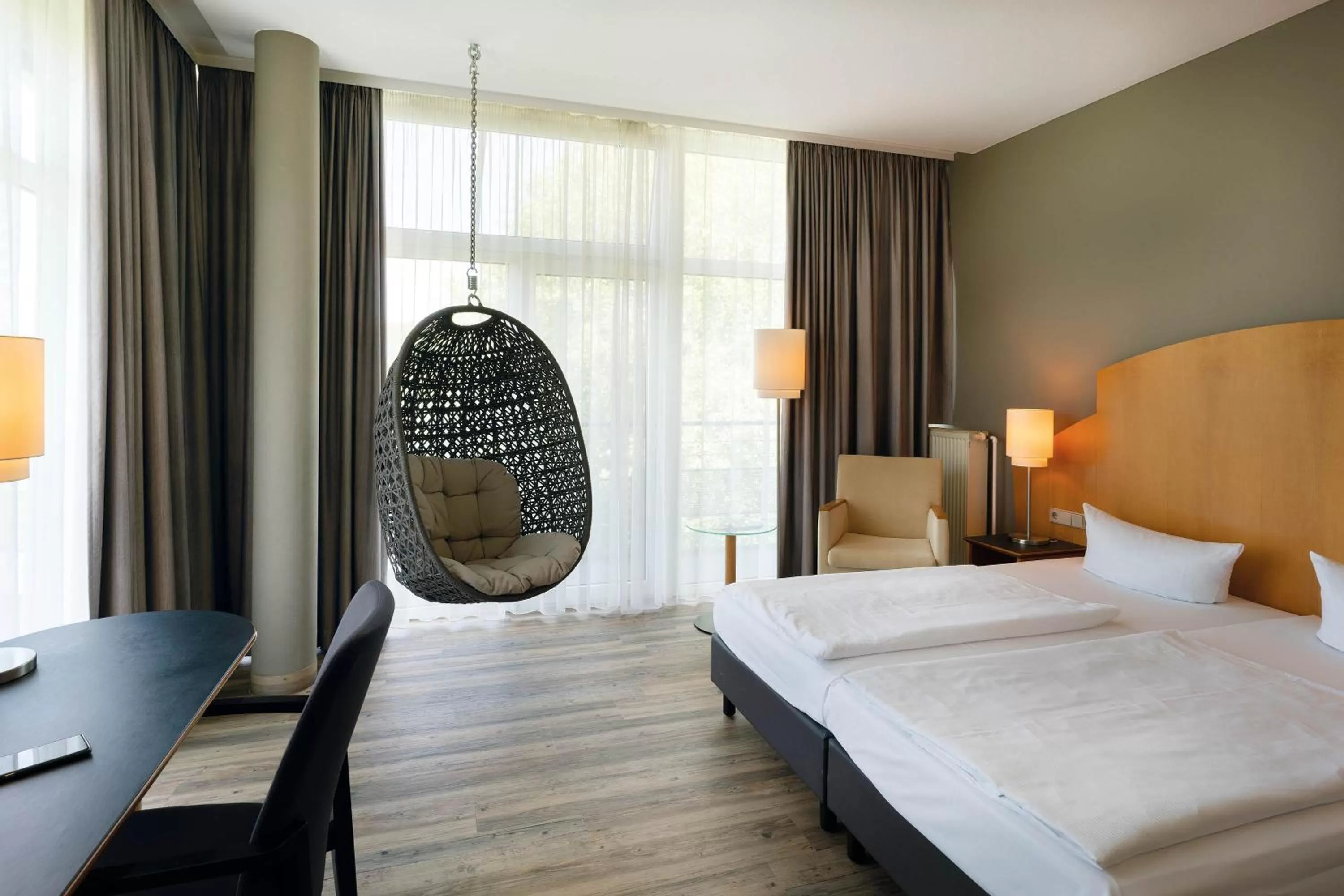 Bed in Seminaris Hotel Potsdam Griebnitzsee