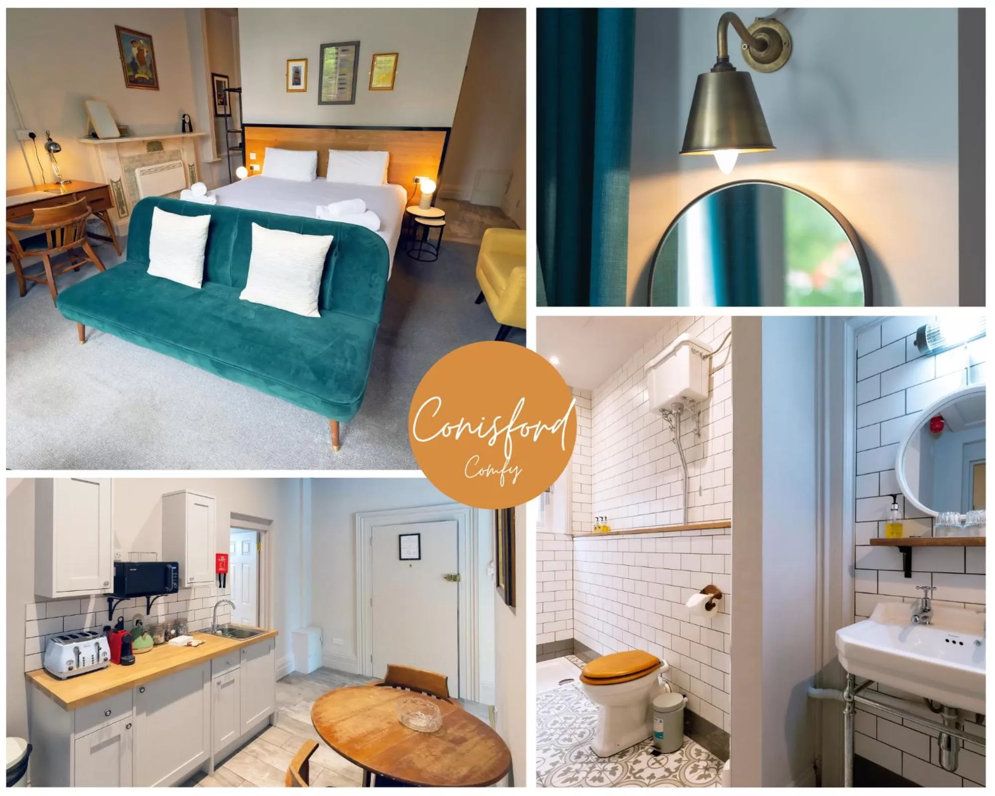 Bed in The Georgian Townhouse