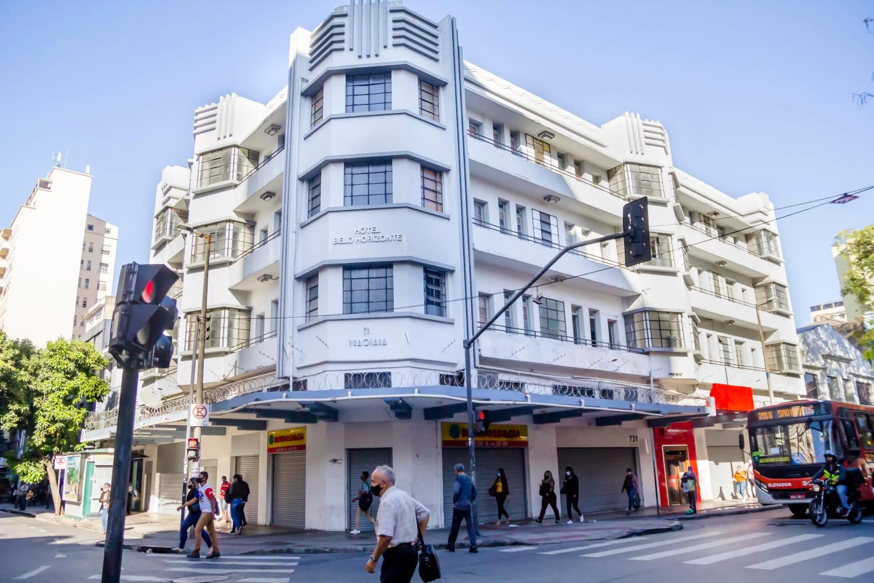 Facade/entrance in Hotel Gontijo Belo Horizonte - Próximo a Rodoviária e Praça Sete