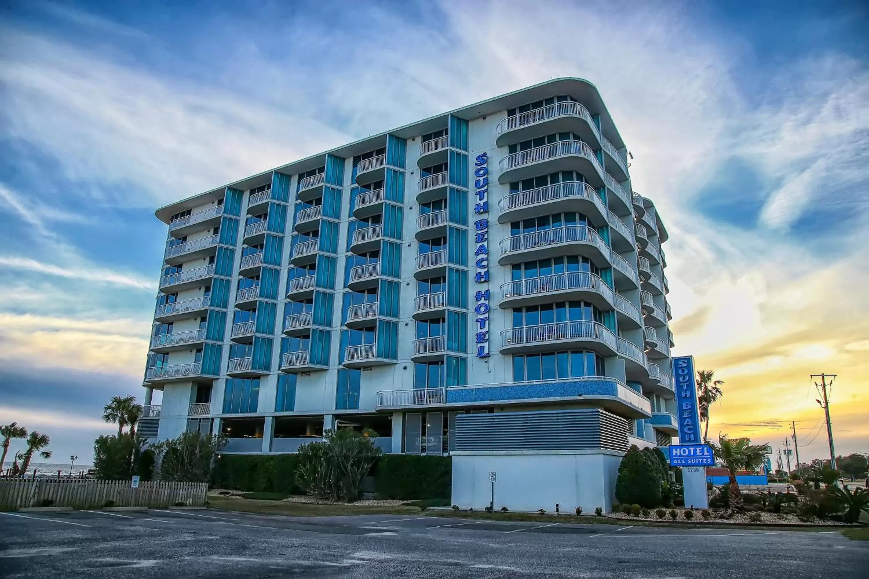 Property building in South Beach Biloxi Hotel & Suites