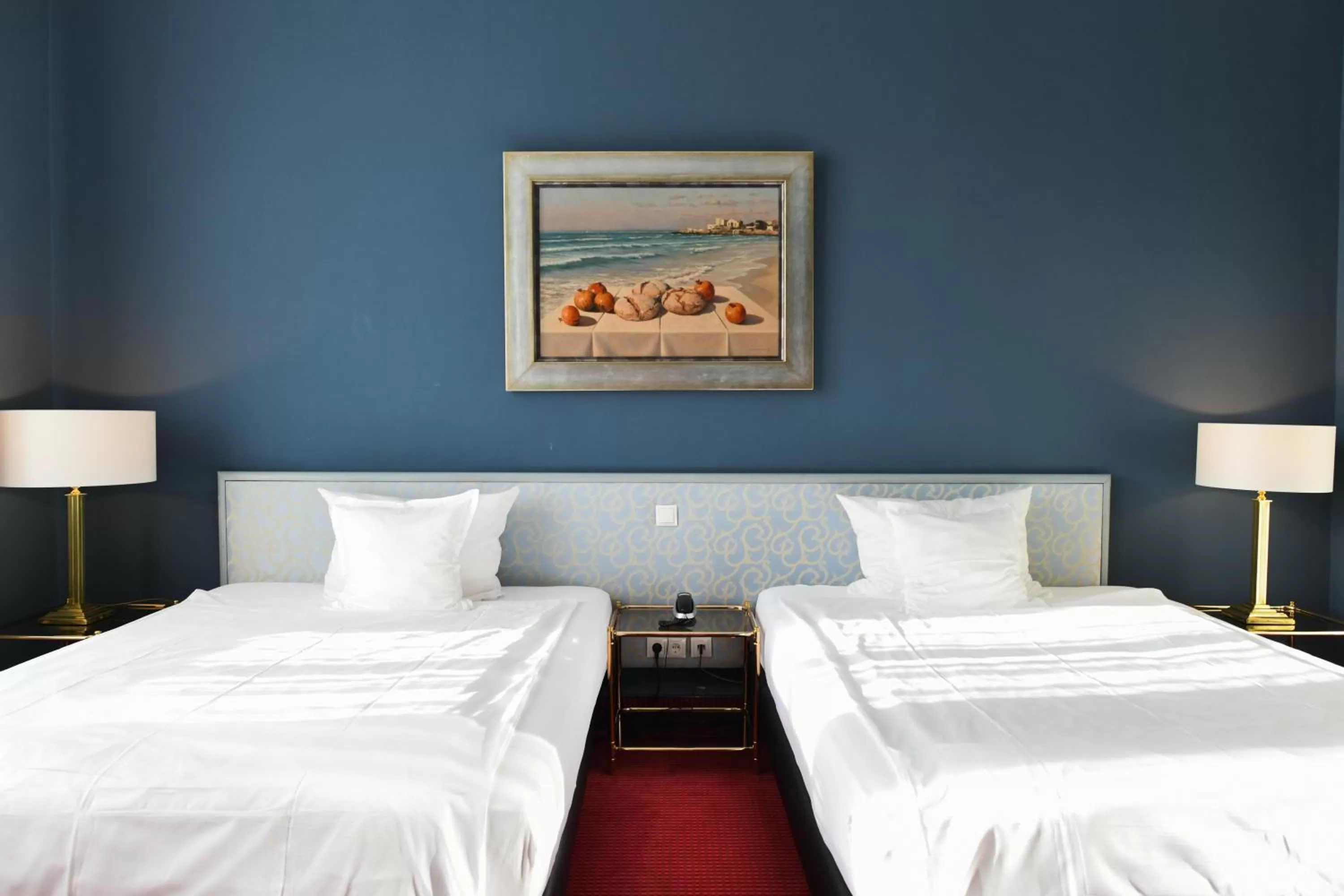 Bedroom, Bed in Hotel Bamberger Hof Bellevue