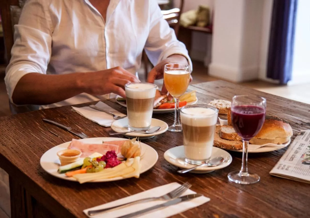 Breakfast in Naturschlosshotel Blumenthal