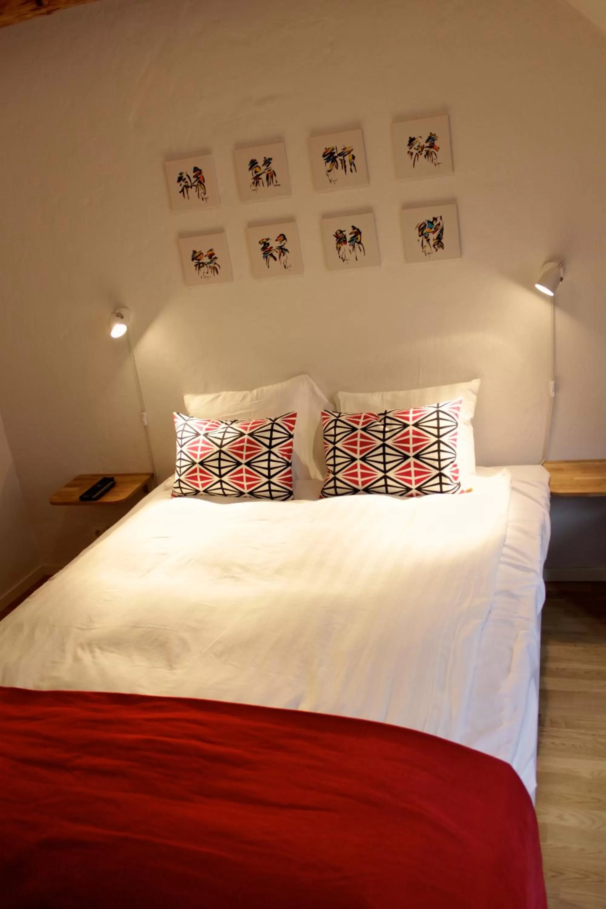 Bed in Magles Smiley Inn