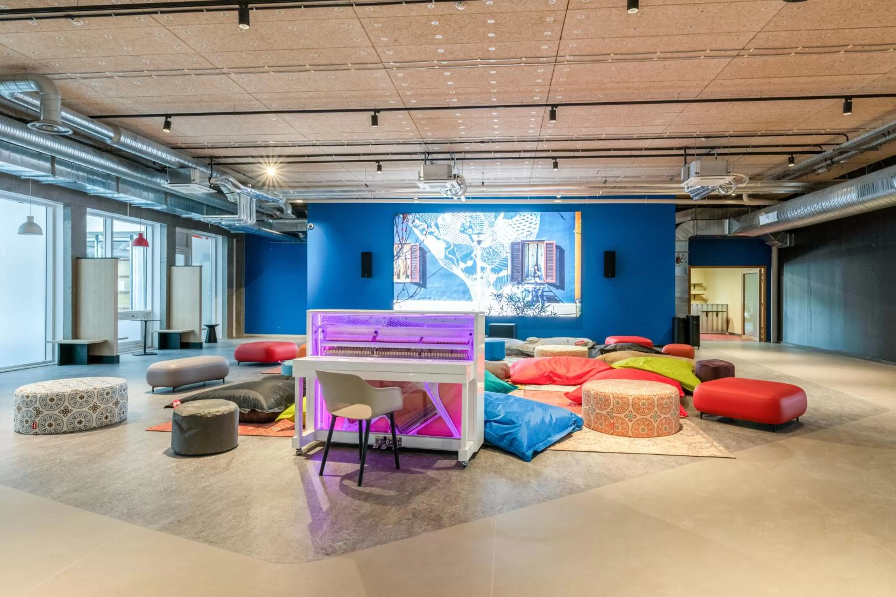 Lobby or reception in ECLA Paris Massy Palaiseau