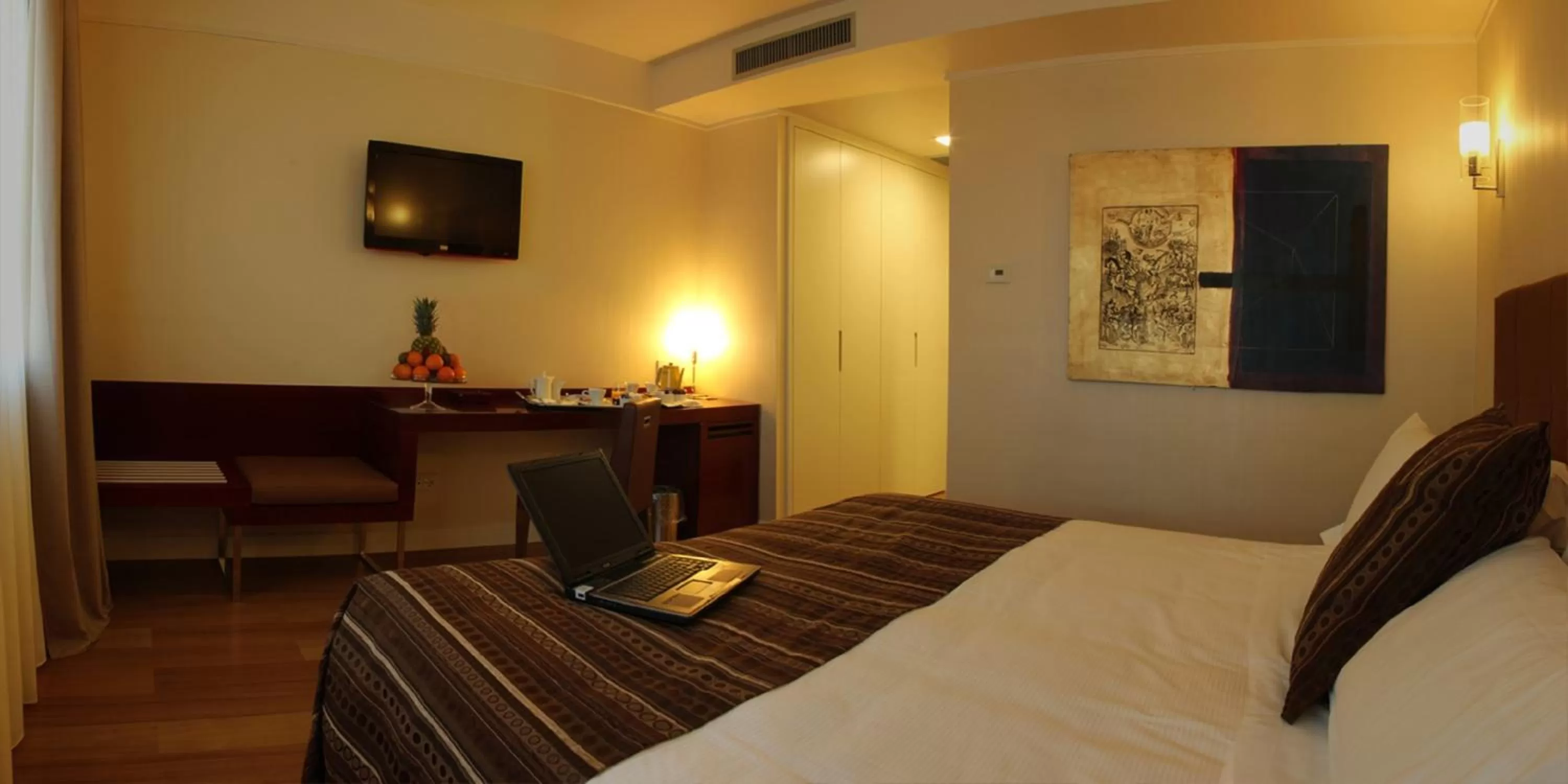 Bedroom, Bed in Palazzo Giordano Bruno