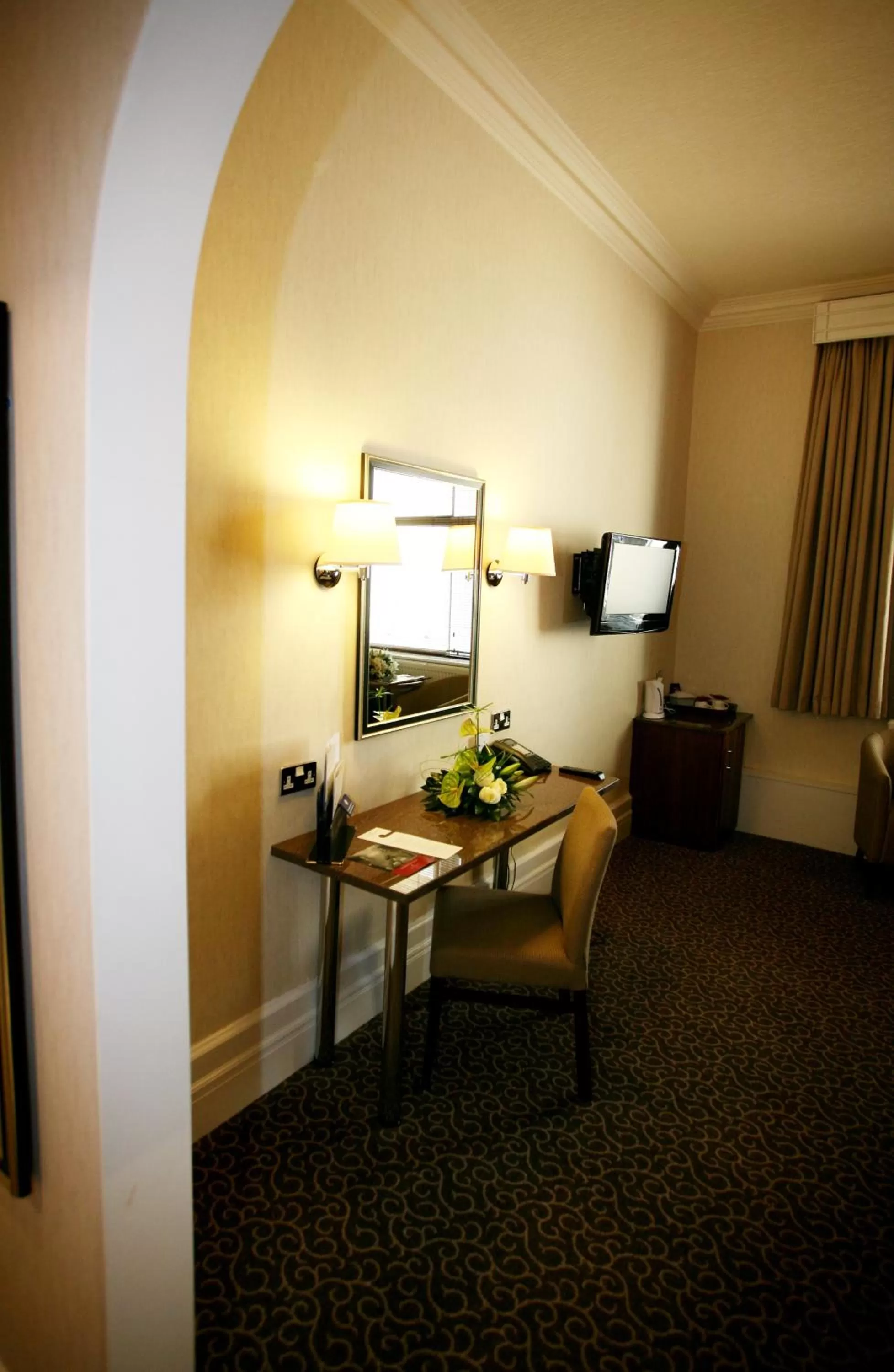 Decorative detail in The Midland Hotel