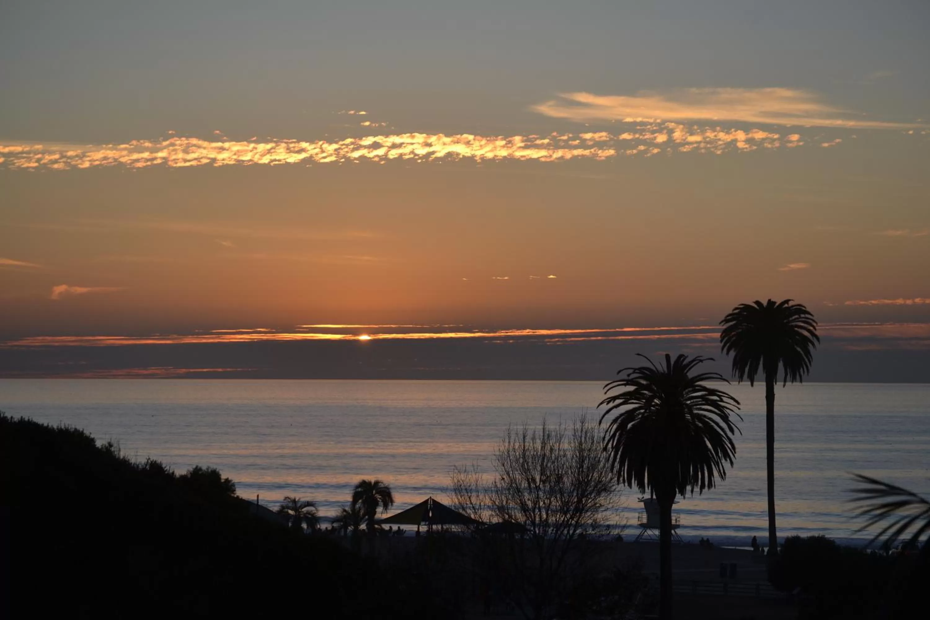 Sea view in Moonlight Beach Motel