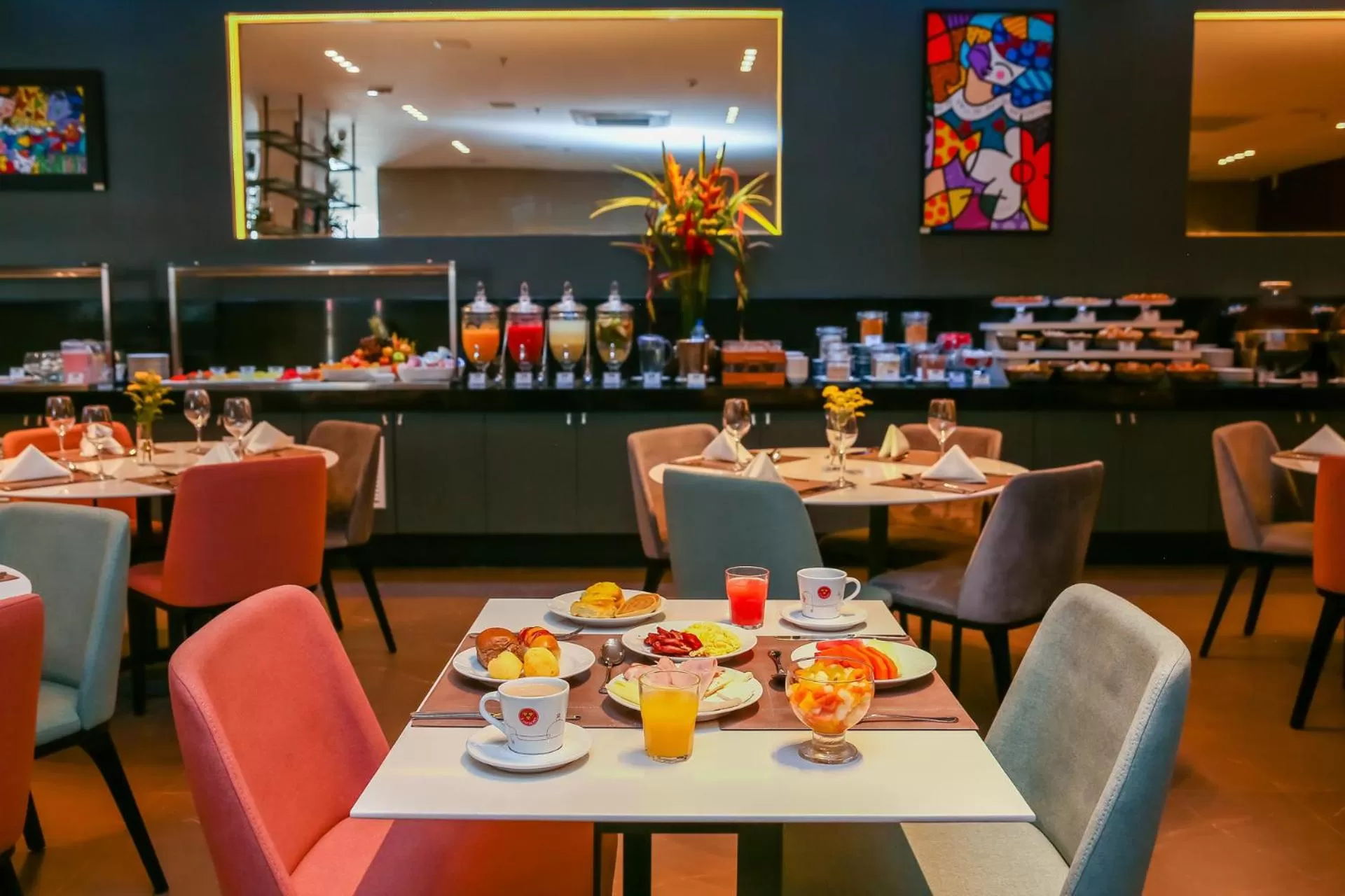 Restaurant/places to eat in Quality Suítes João Pessoa