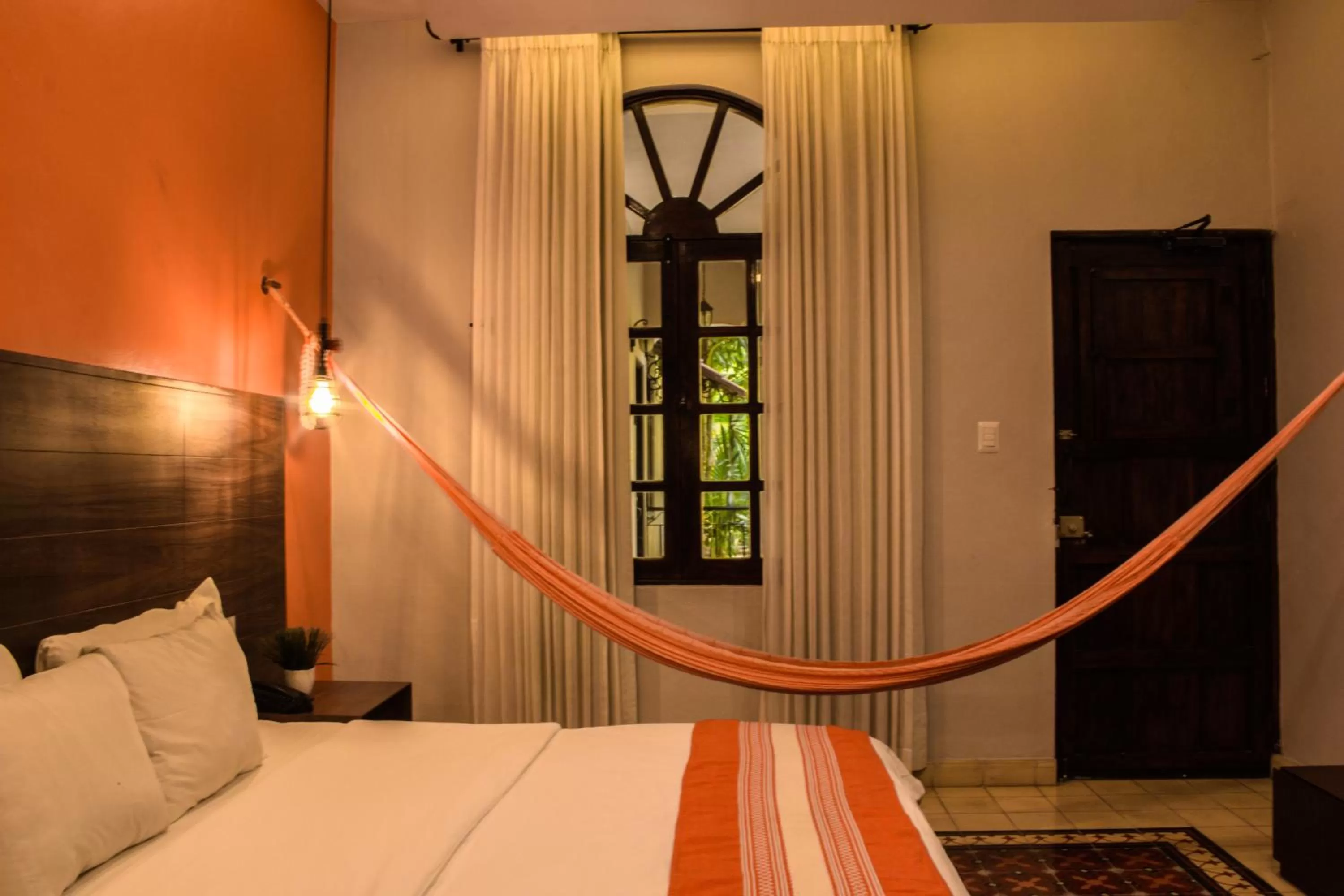 Bed in Hotel Marionetas