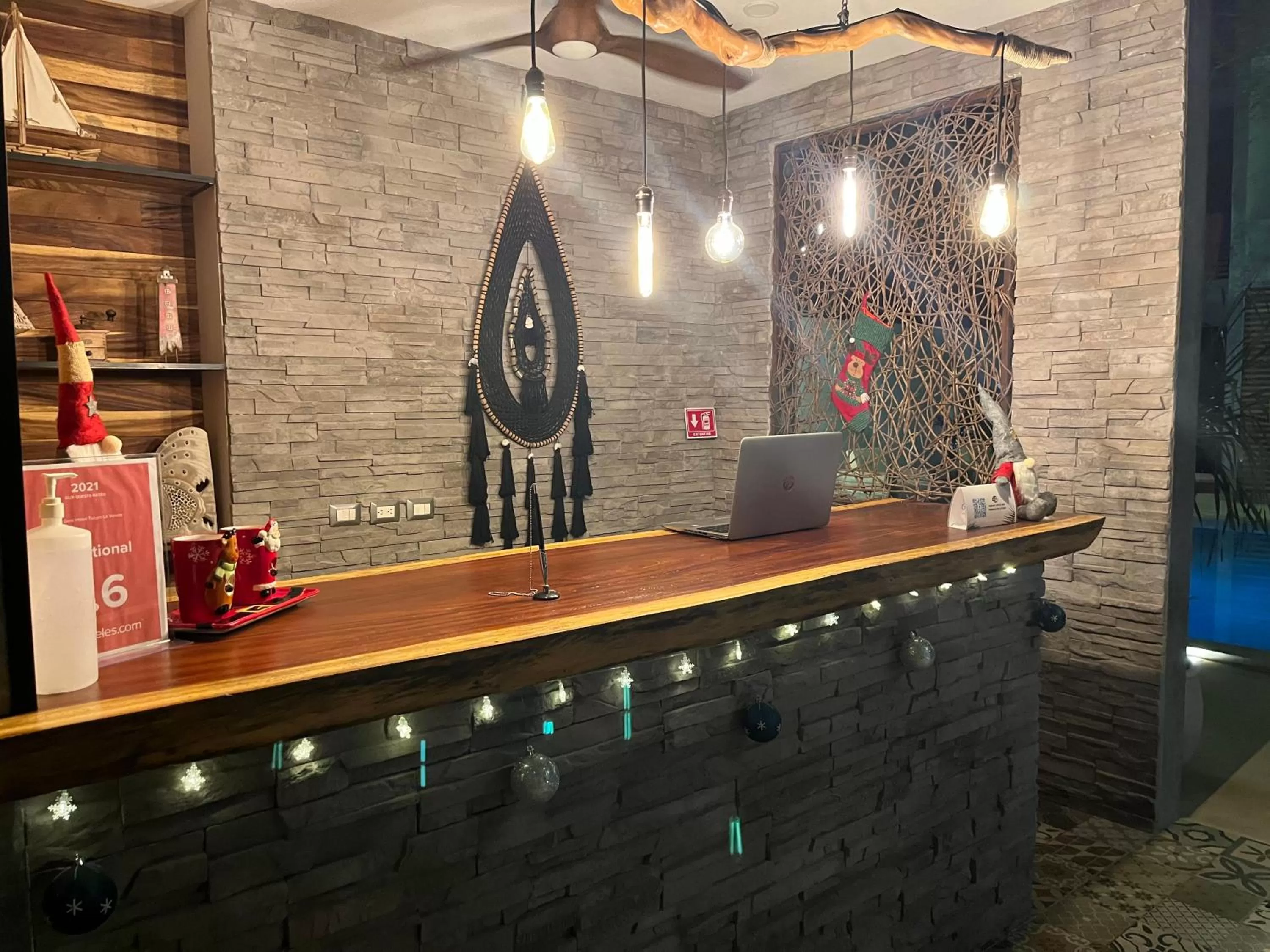 Lobby or reception in Little Gem Hotel Tulum La Veleta